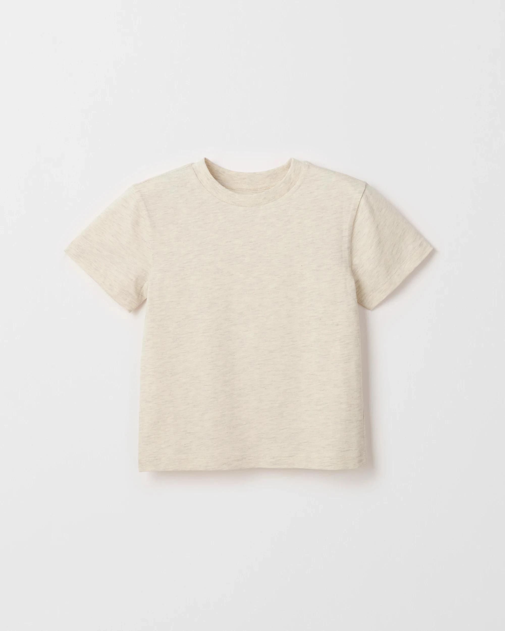 3 Target Kids Australian Cotton Blend 3 Pack T-Shirt BROWN, 3 of 5