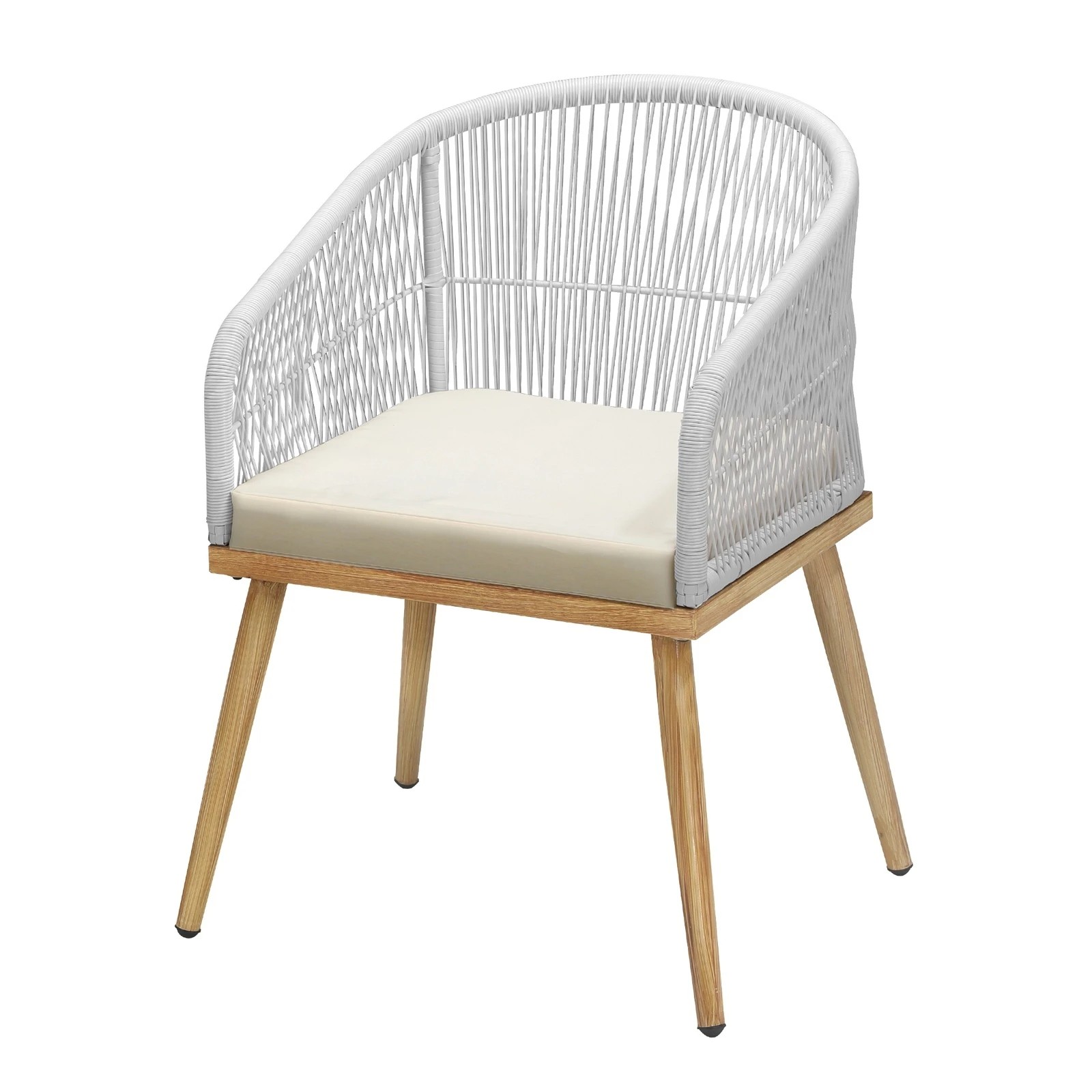 6 Livsip 5pcs Outdoor Dining Setting Table W/ Storage Shelf Patio Furniture Set
 - Multi, 6 of 7