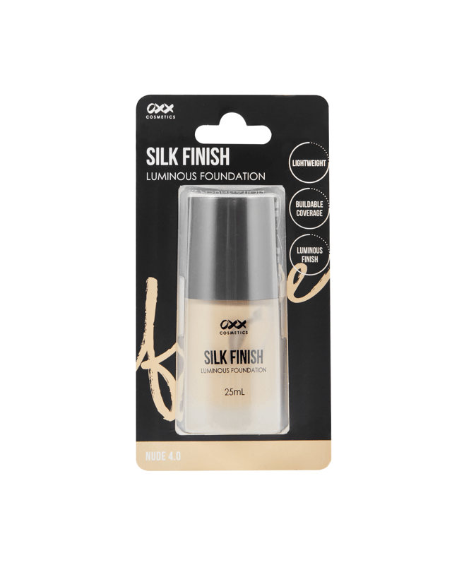 OXX Cosmetics Silk Finish Luminous Foundation - Nude