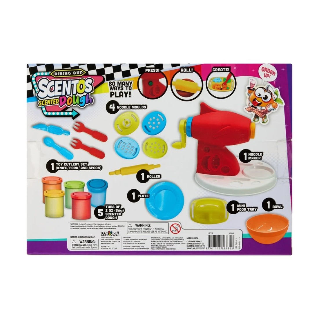 4 18 Piece Scentos Scented Dough Dining Out: Noodle Bar, 4 of 4