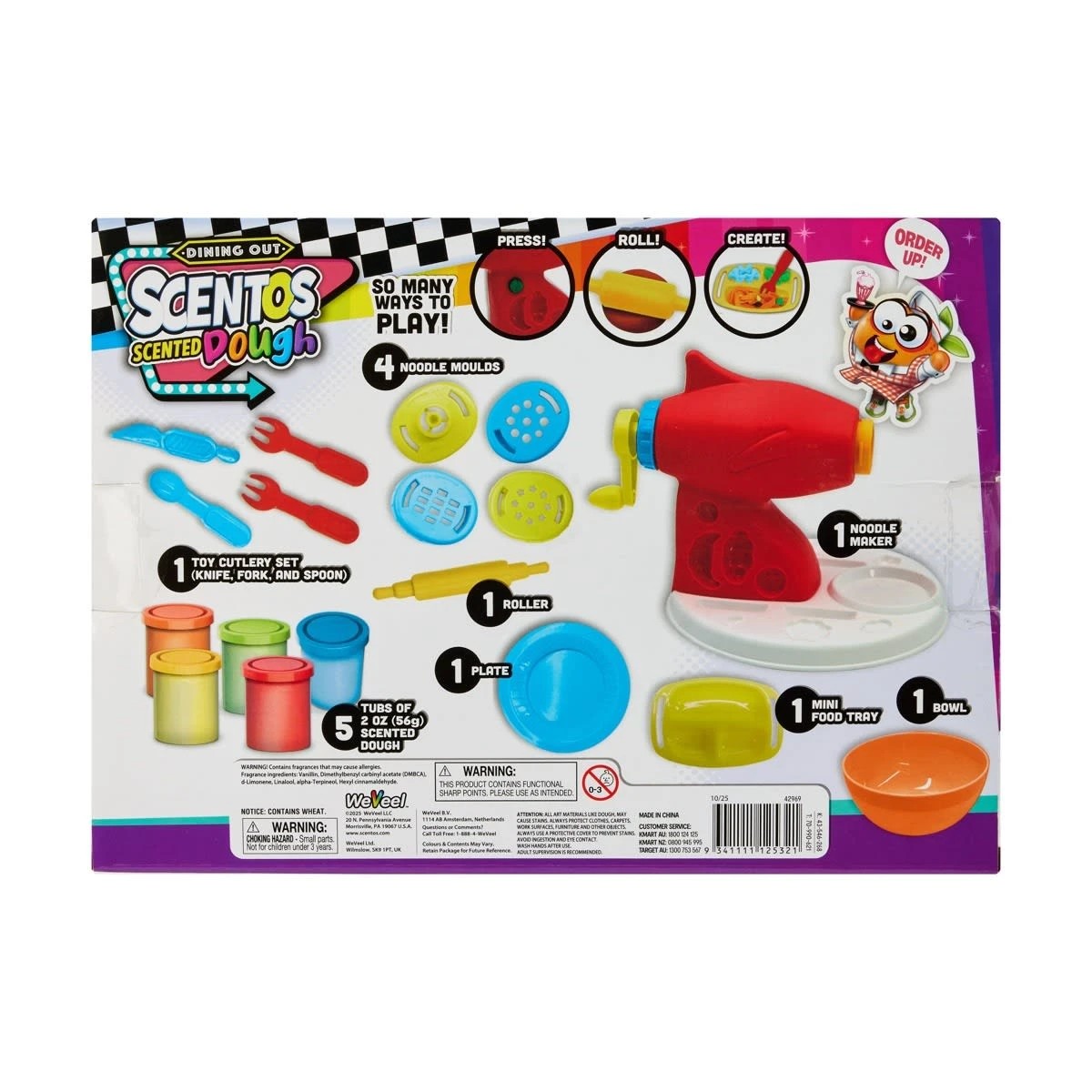 4 18 Piece Scentos Scented Dough Dining Out: Noodle Bar, 4 of 4