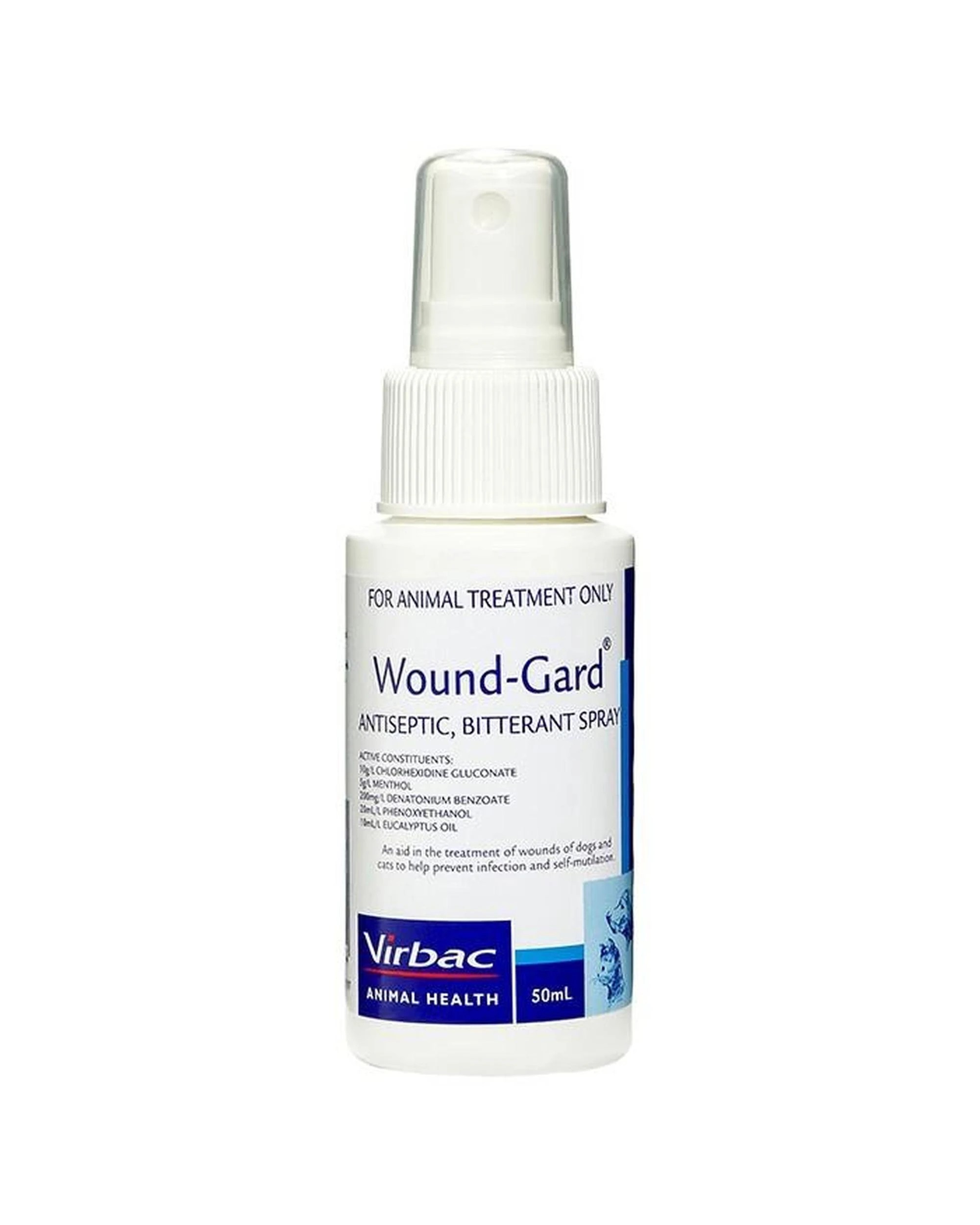 1 Virbac Wound Gard Antiseptic Spray Infection Pet 50ml, 1 of 1