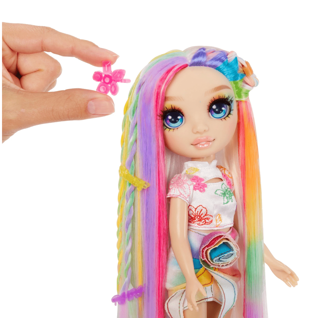 4 Rainbow High Hair Chalk & Style Doll- Amaya - Multi, 4 of 6