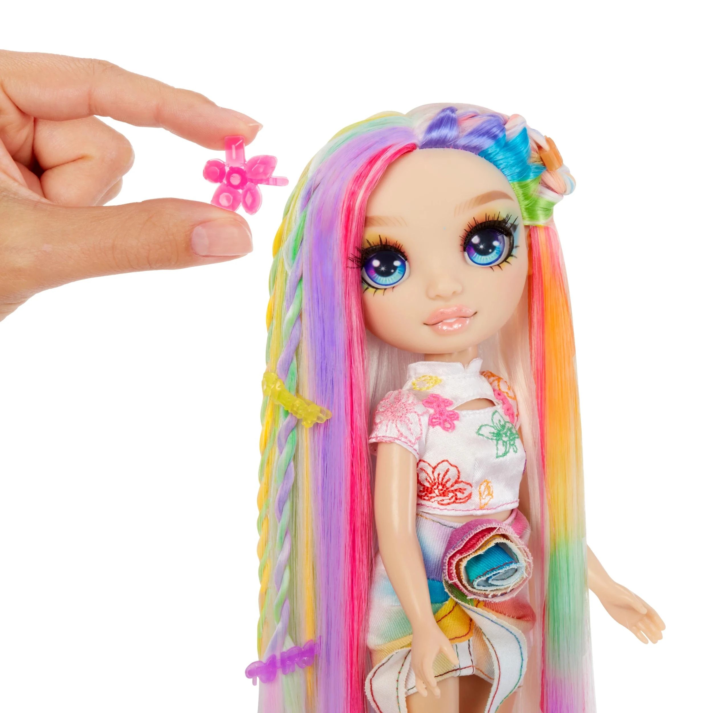 4 Rainbow High Hair Chalk & Style Doll- Amaya - Multi, 4 of 6