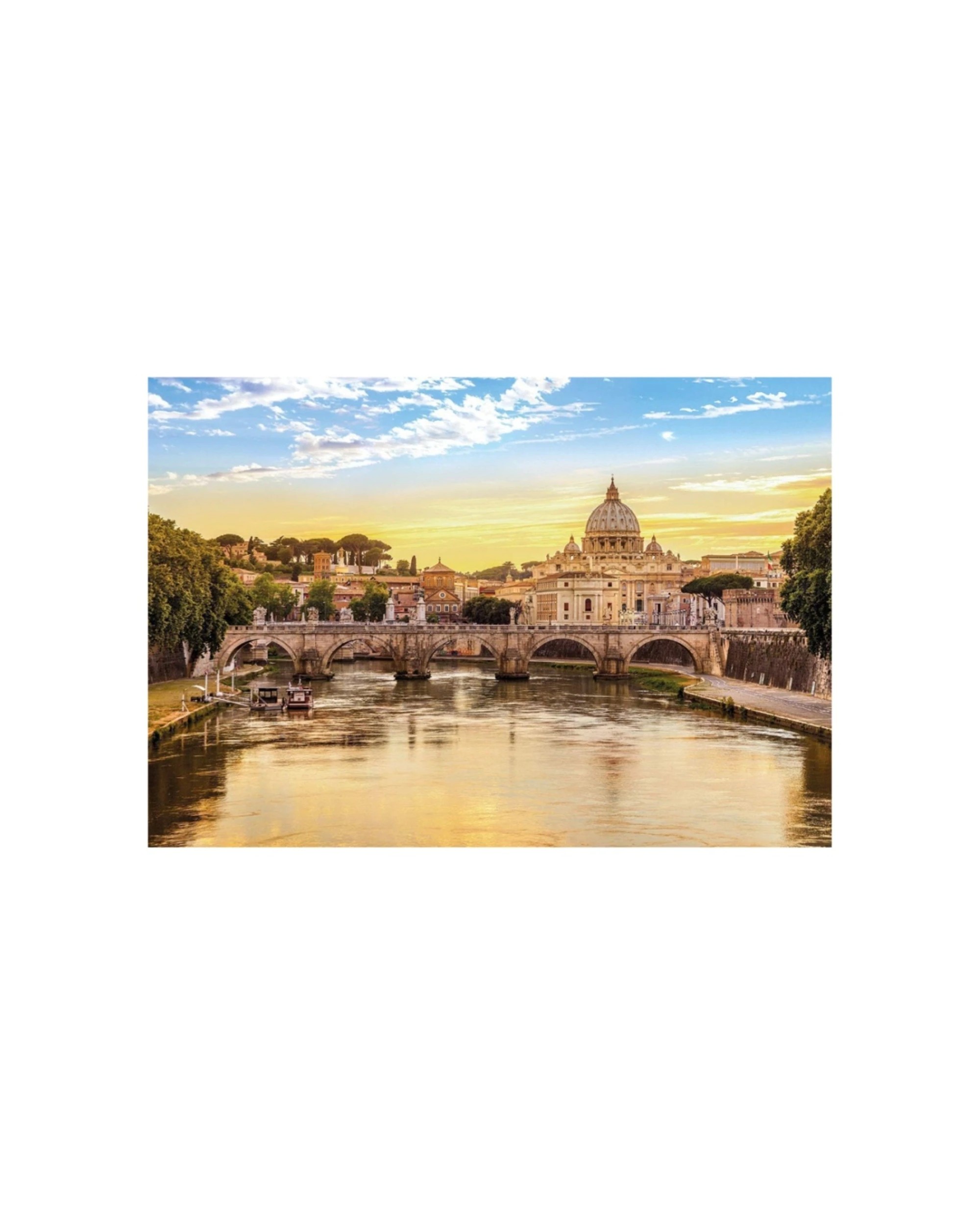 2 Clementoni Rome 1500 Piece Jigsaw Puzzle Set 59.2x84.3cm - Multi, 2 of 2