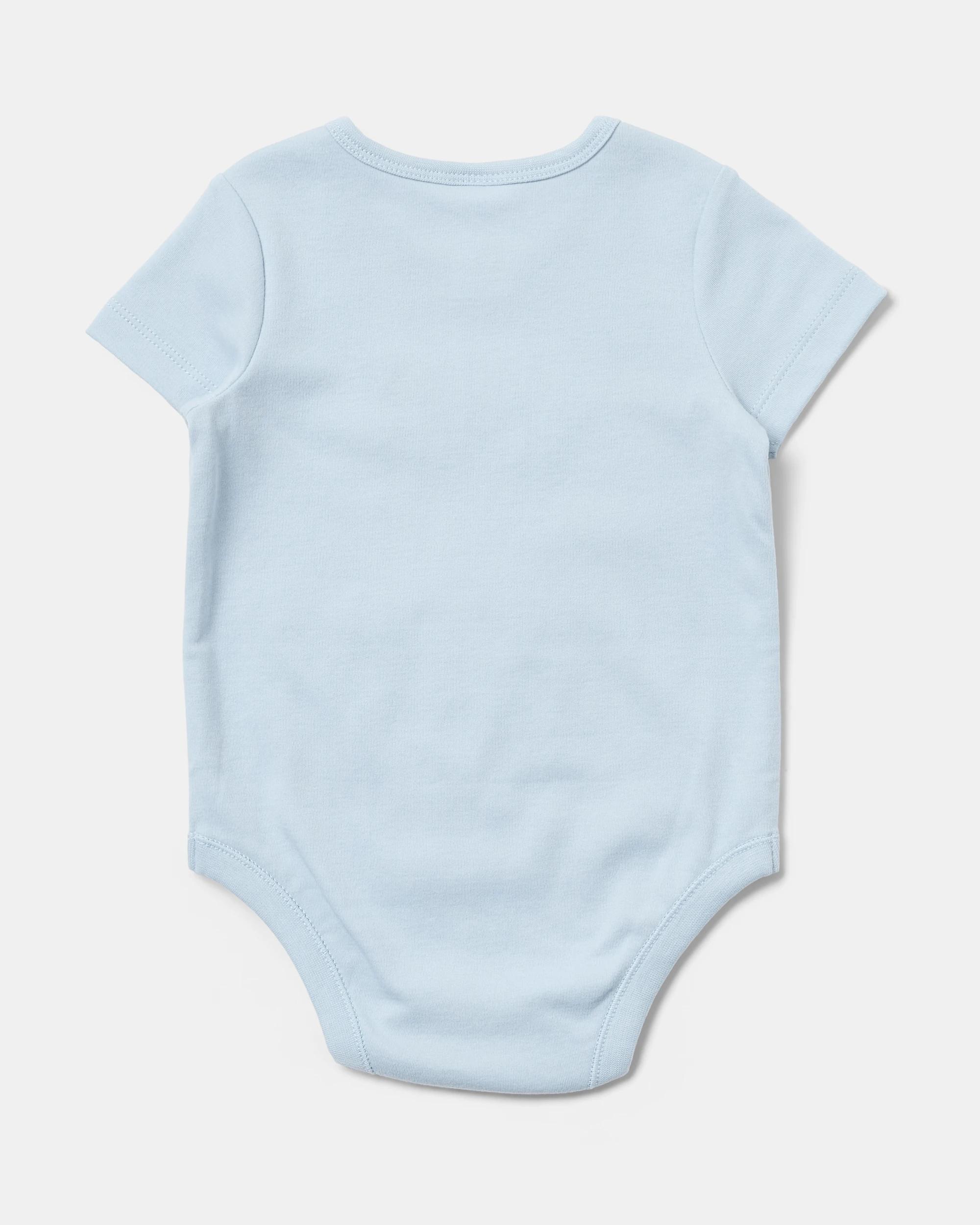 2 Short Sleeve Placement Print Bodysuit Bestie, 2 of 3
