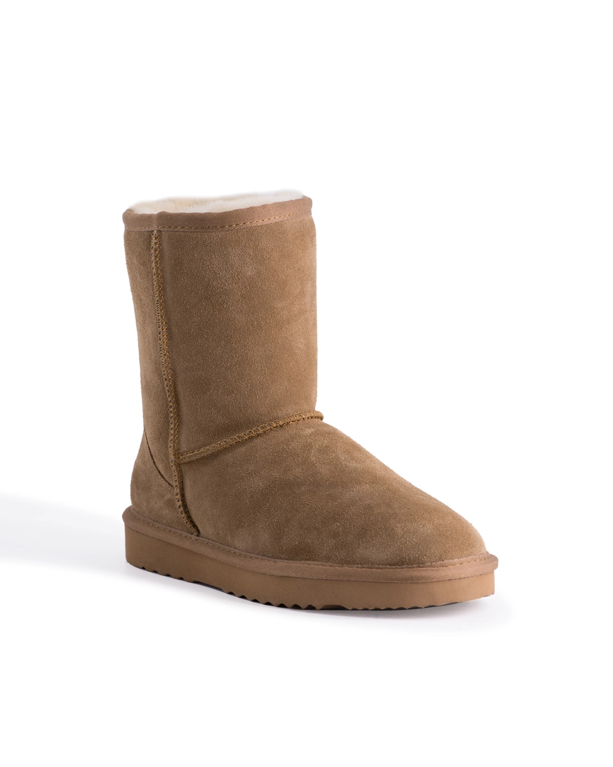 1 Aus Wooli Ugg Mid Calf Zip Up Sheepskin Boot, 1 of 6