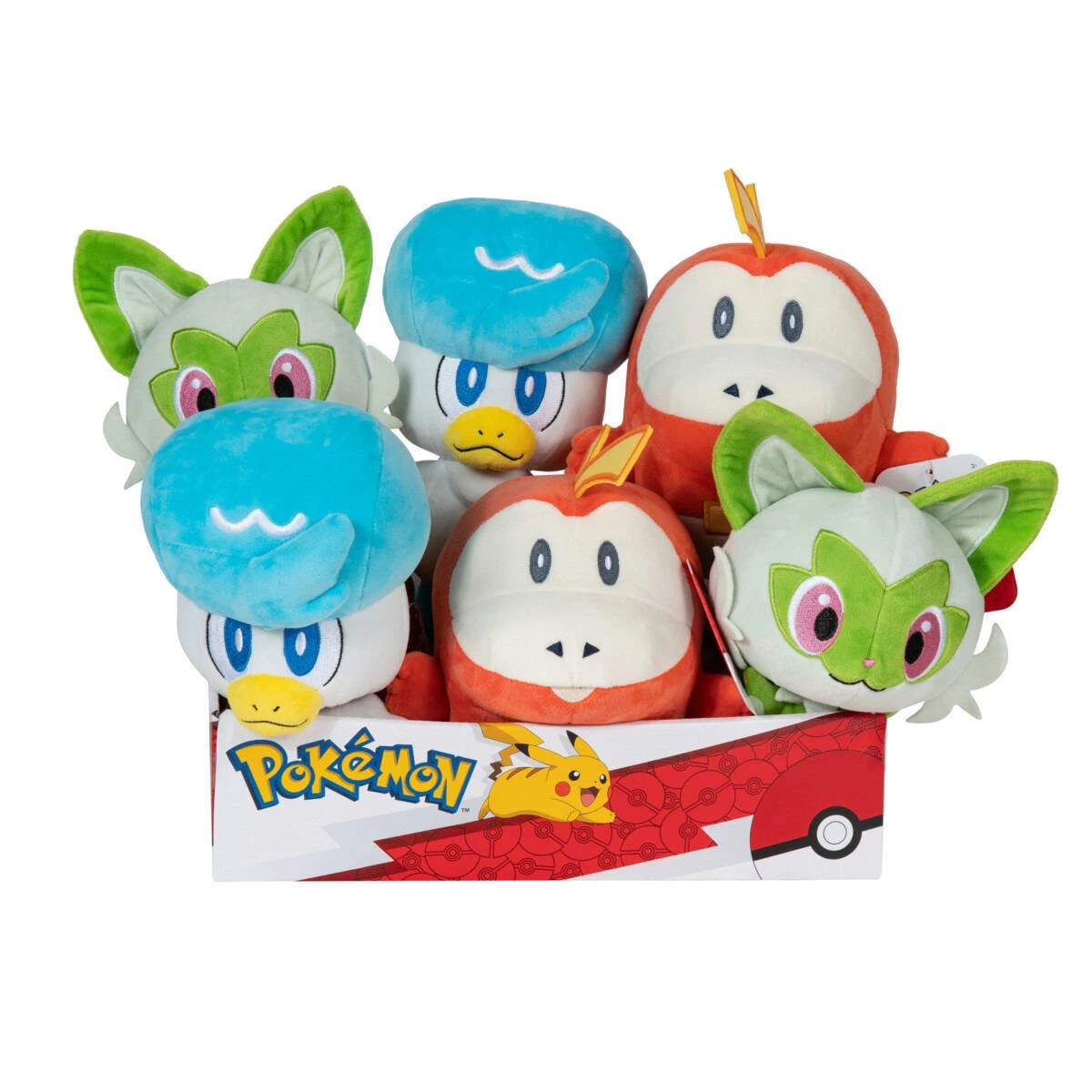 8 20cm Pokemon Generation IX Plush - Assorted, 8 of 8