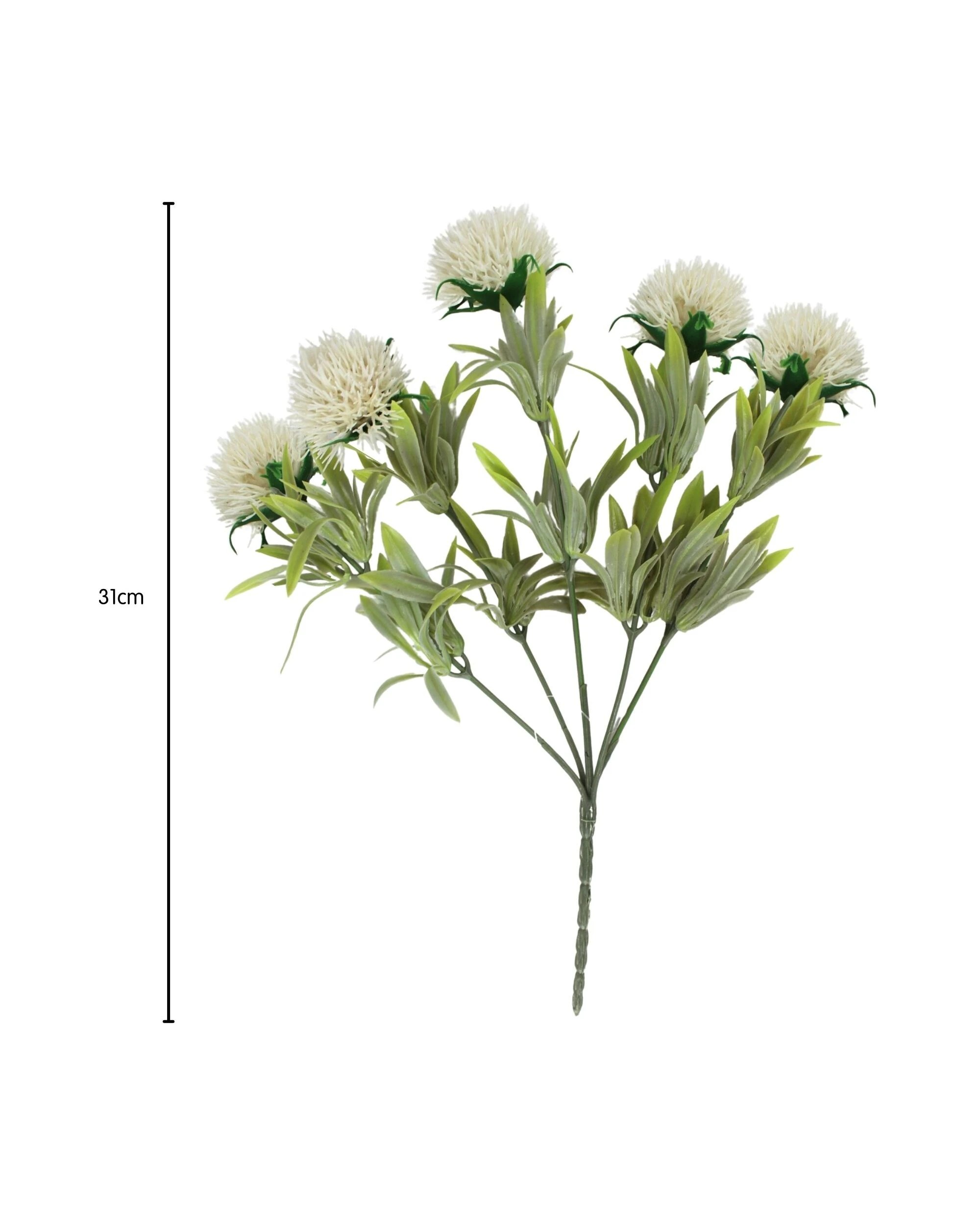 2 Party Maker Artificial Native Dandelion Bunch - White, 2 of 3