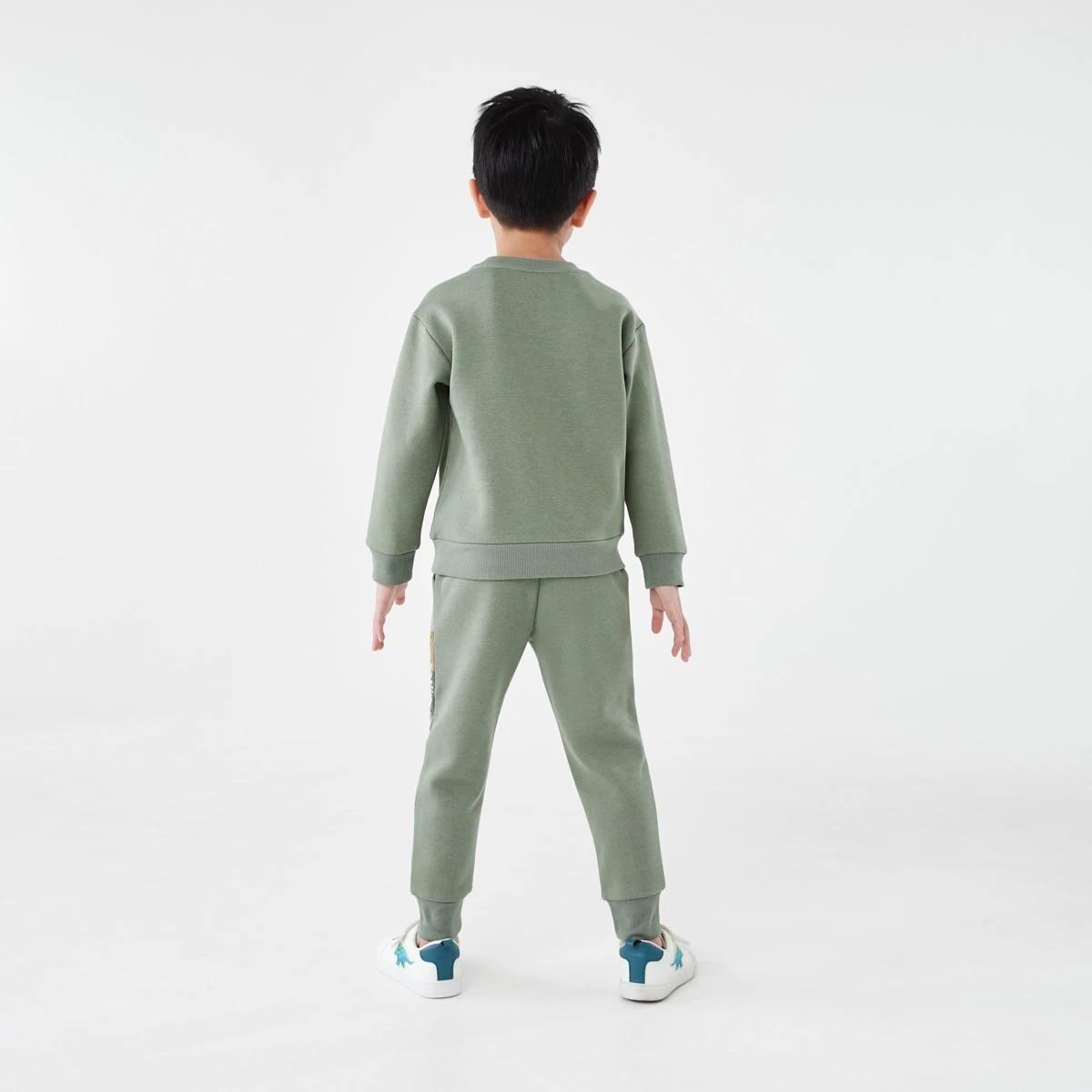 6 Print Crew Neck Sweatshirt Grn Dino, 6 of 6