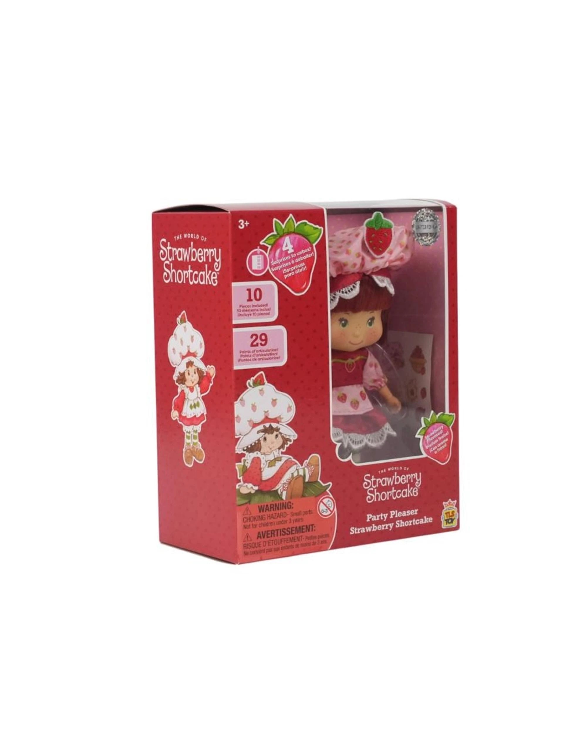 7 Strawberry Shortcake Party Pleaser Strawberry Shortcake 5.5 inch Fashion Doll, 7 of 8