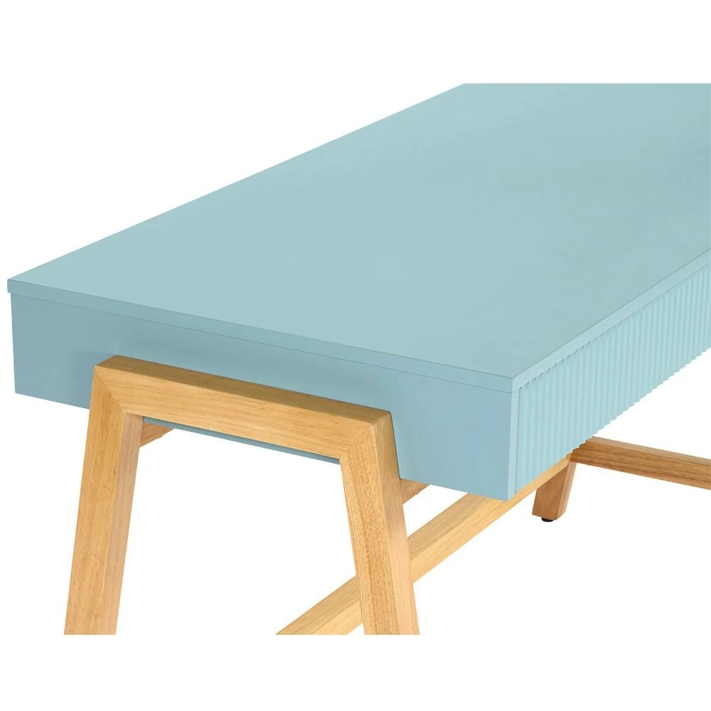 9 Stilford Ribe 2 Drawer 1400mm Desk Green Desks, Tables and Workstations, 9 of 10