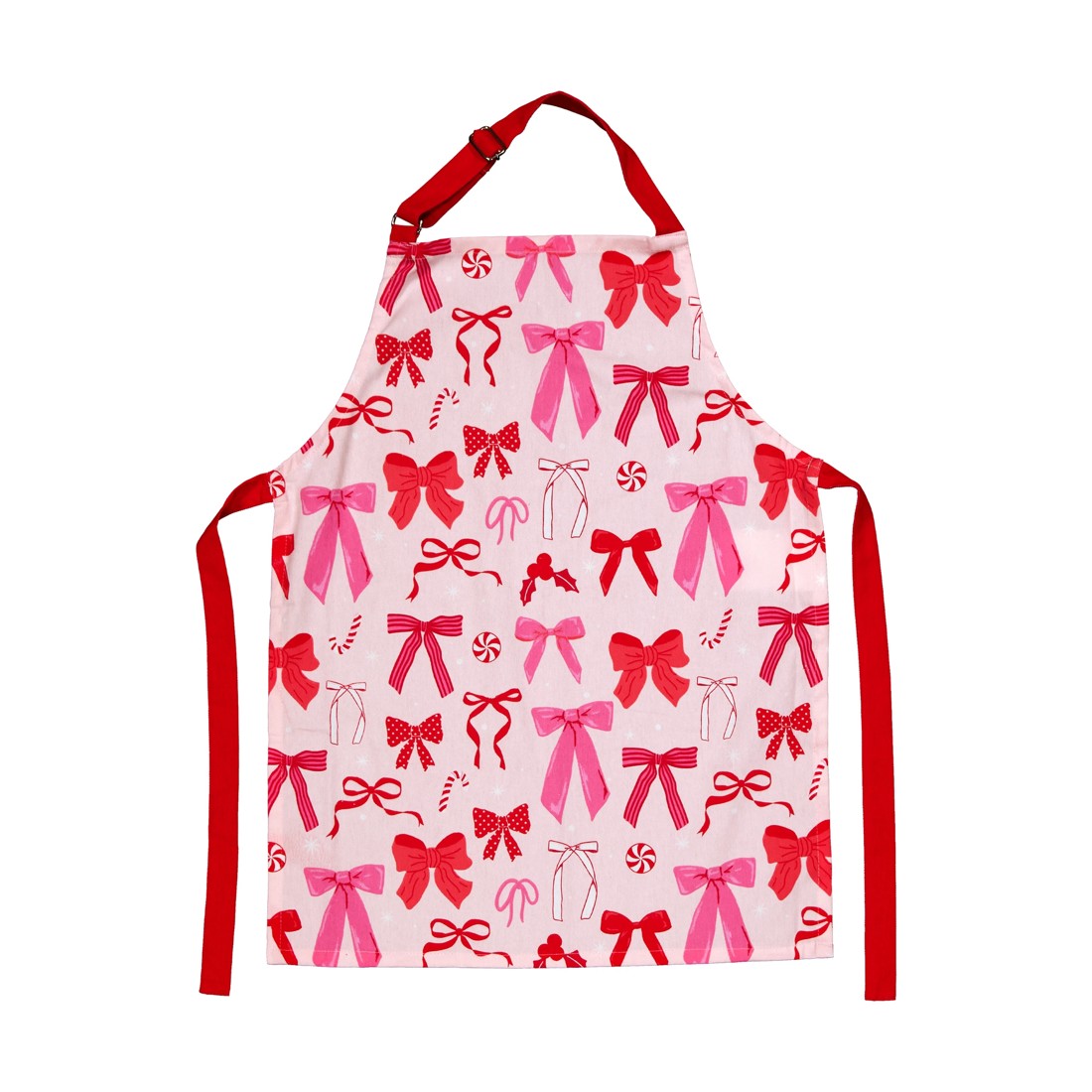 1 Mini Me Pink Bows Apron, 1 of 4