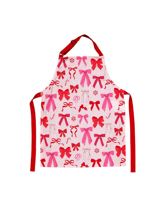 Mini Me Pink Bows Apron