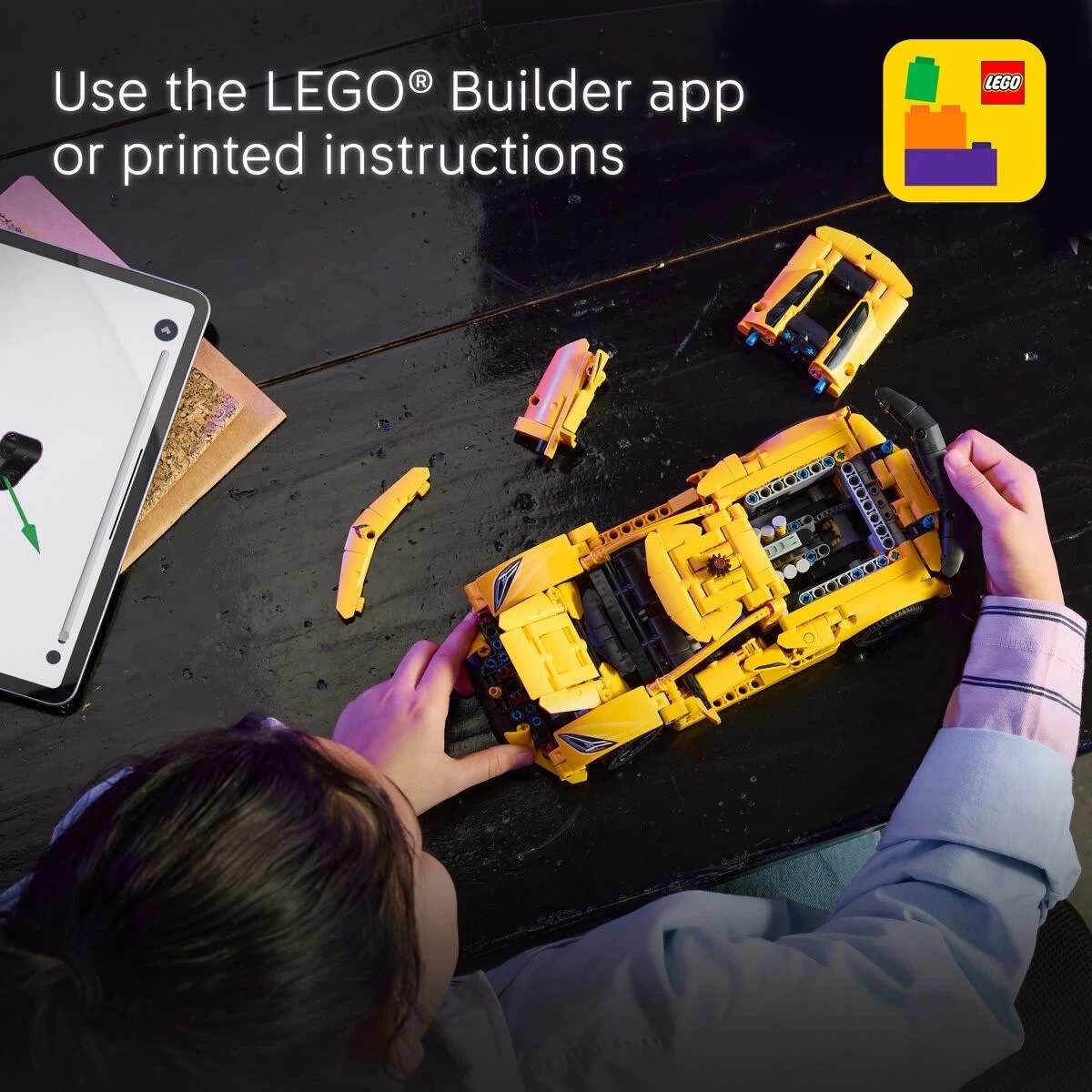 8 LEGO Technic Chevrolet Corvette Stingray 42205, 8 of 10