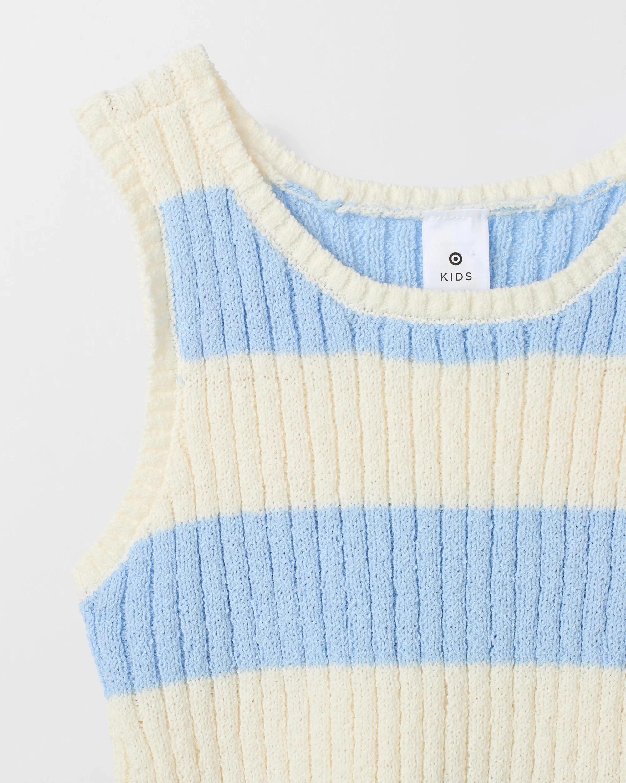 7 Target Australian Cotton Blend Knit Tank Y/D STRIPE, 7 of 7