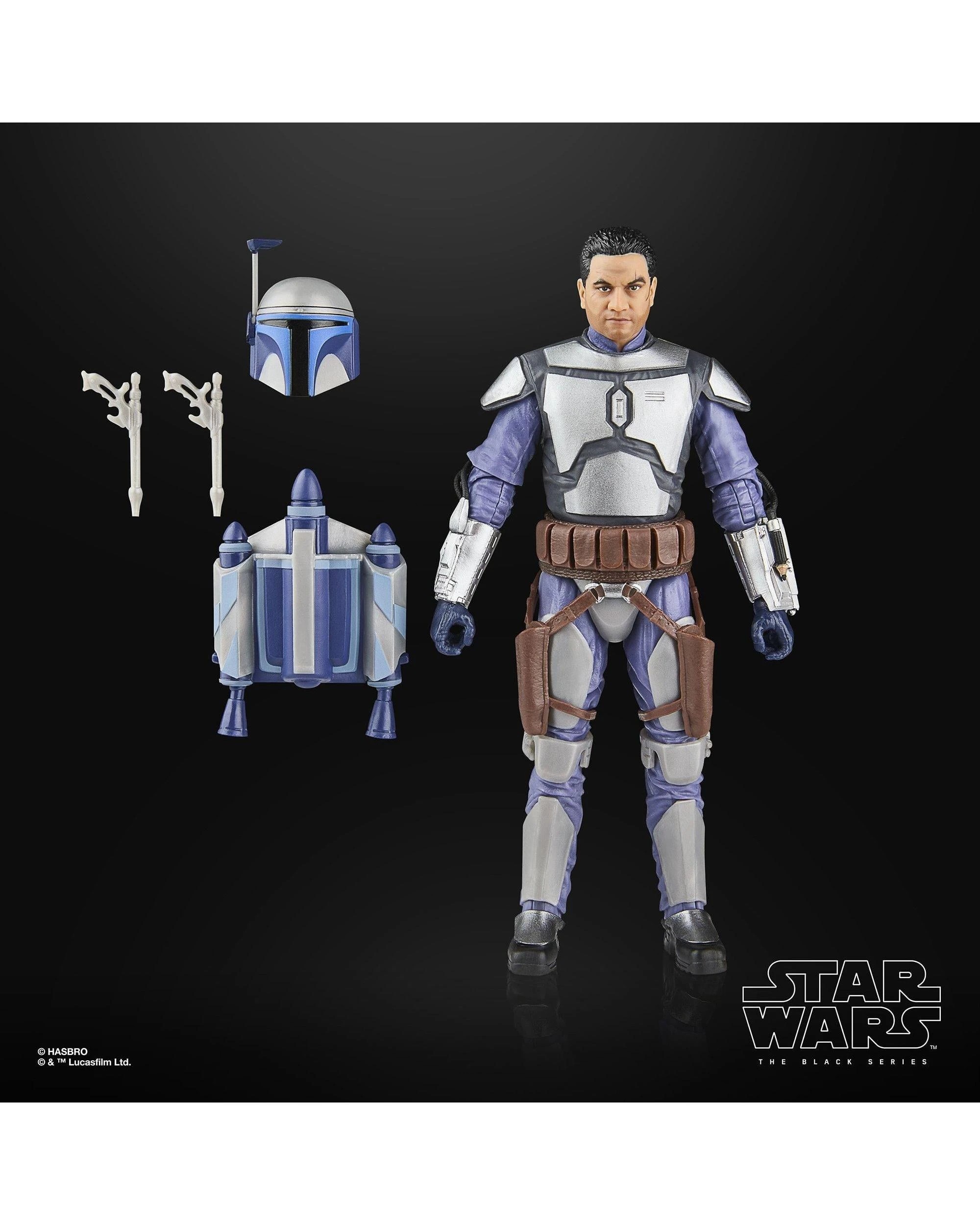 2 Star Wars: The Black Series Attack of the Clones Jango Fett Action Figure, 2 of 10