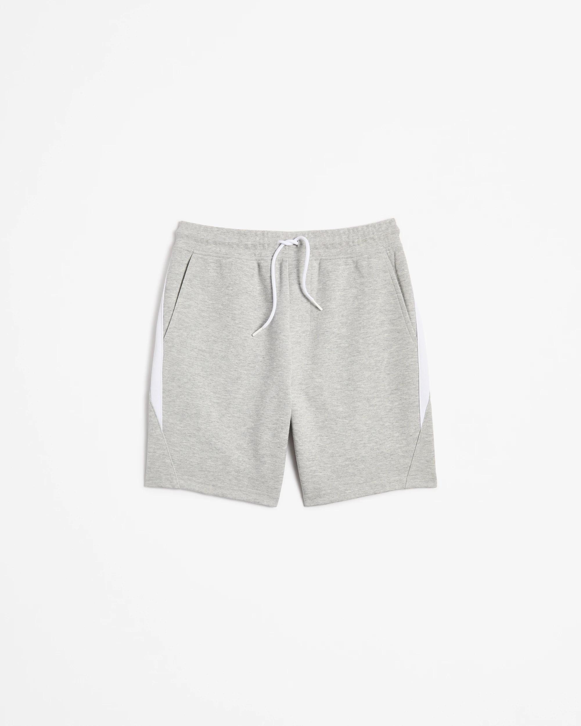 4 Target Australian Cotton Blend Tech Fleece Shorts GREY MARLE, 4 of 5