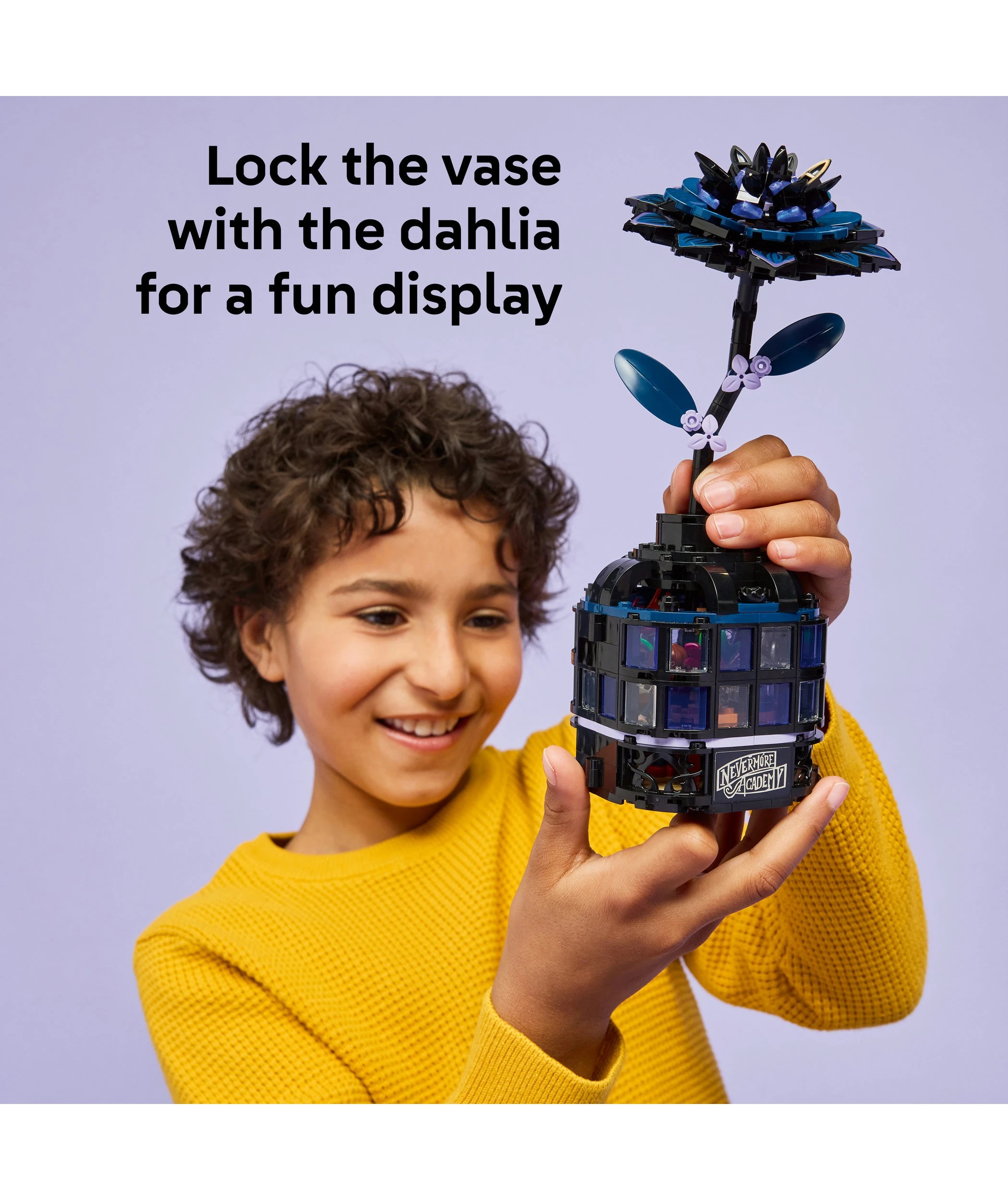 7 LEGO Wednesday Black Dahlia Flower 76784, 7 of 10