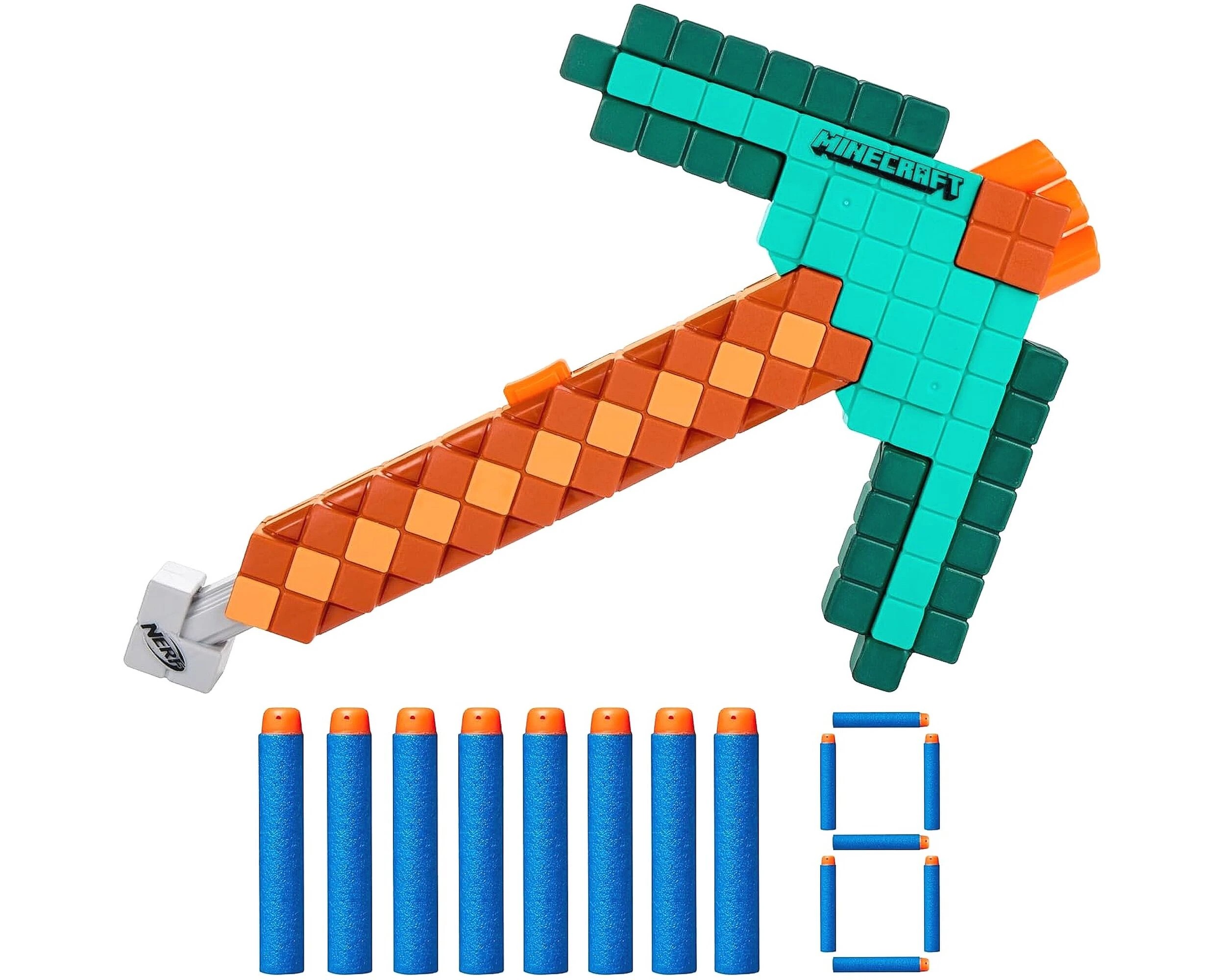 Nerf - Minecraft Diamond Pickaxe Dart Blaster - Hasbro - Kmart