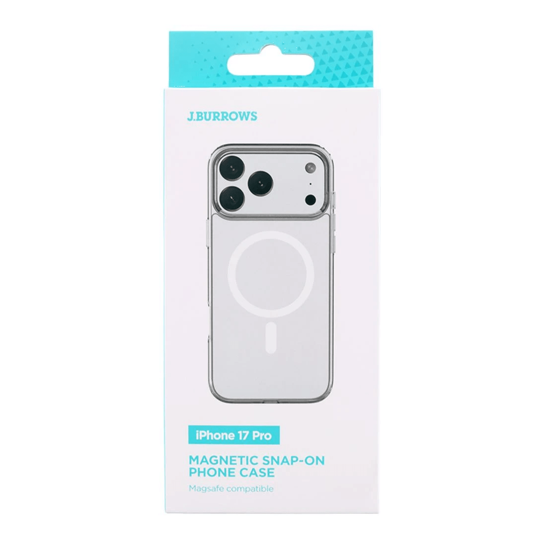 1 J.Burrows MagSafe Case iPhone 17 Pro Clear, 1 of 4