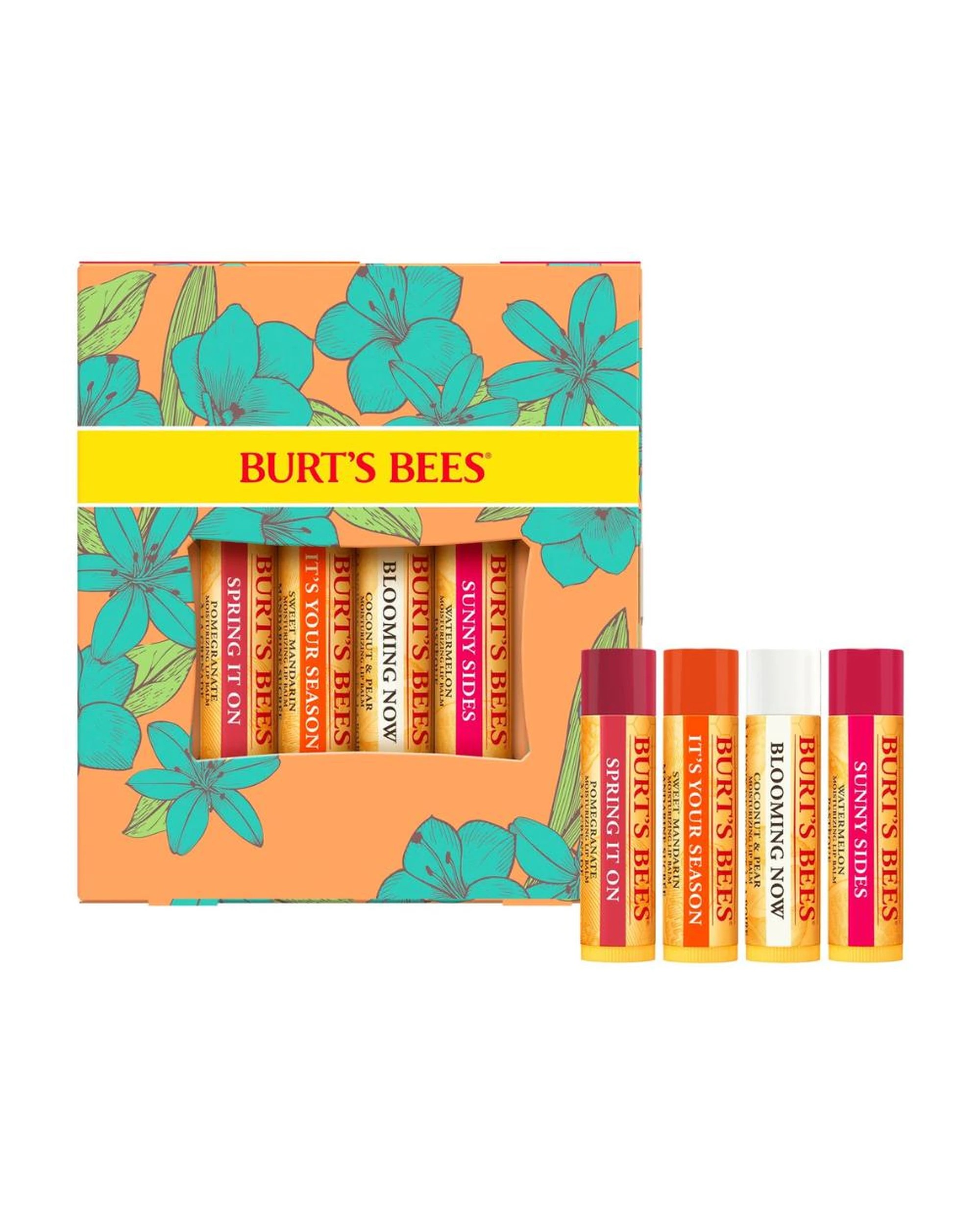 1 Burt's Bees Spring Just Picked Lip Balm Set 4x4.25g, 1 of 7