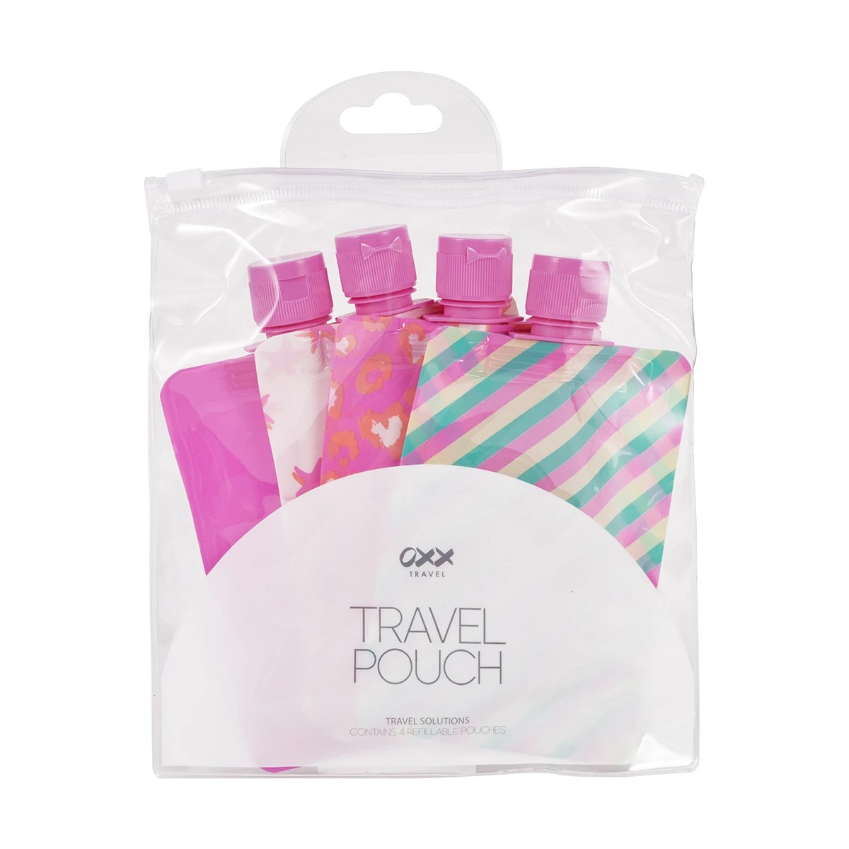 1 OXX Travel 4 Pack Travel Solutions Travel Pouches, 1 of 9