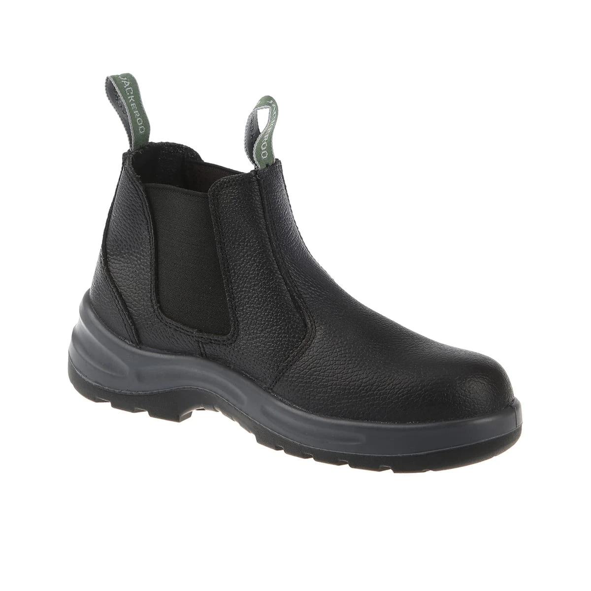 1 Slip On Work Boots BLACK, 1 of 5