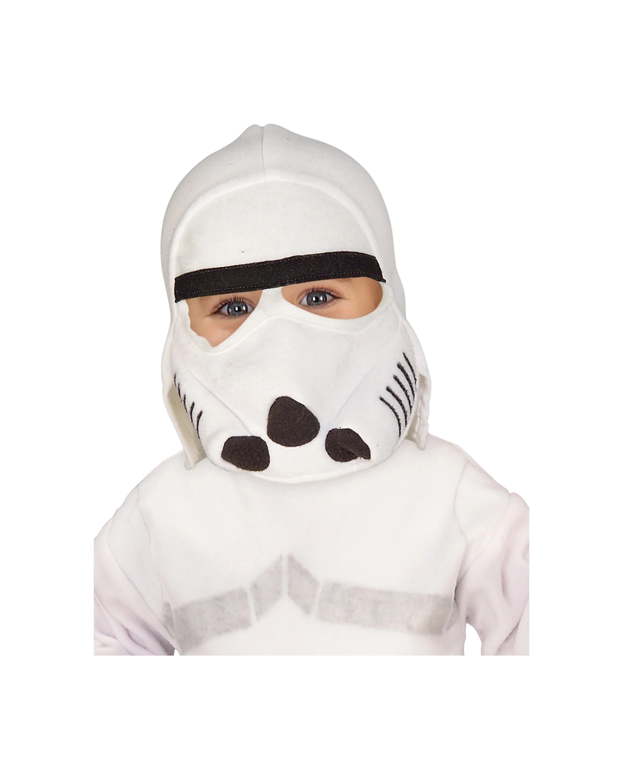 2 Star Wars Stormtrooper Jumpsuit Kids Costume Size Toddler - White, 2 of 3