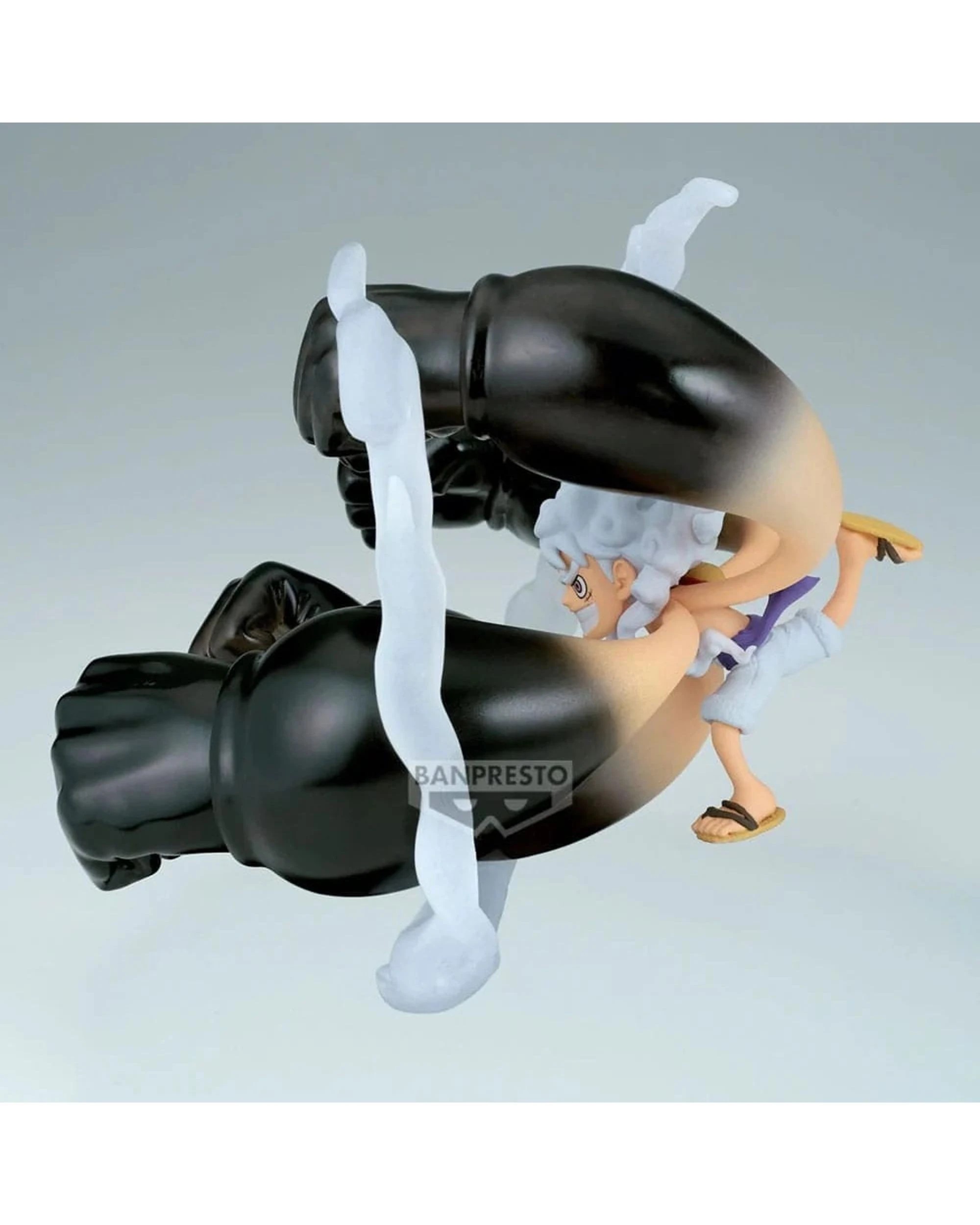 3 Banpresto World Collectible Figure One Piece Monkey D Luffy Gear 5 Gum-Gum Dawn Gatling 5 inch Special Figure, 3 of 5