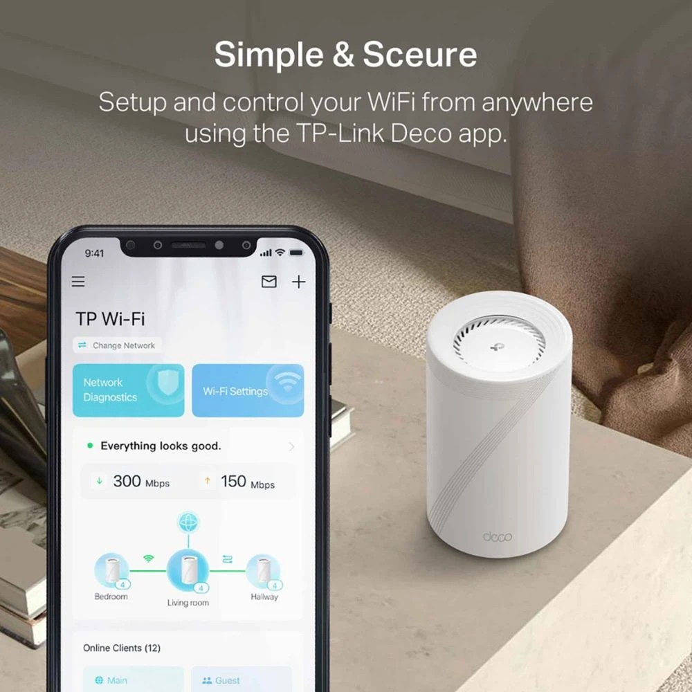 9 TP Link BE77 Mesh WiFi 7 System 3 Pack, 9 of 9