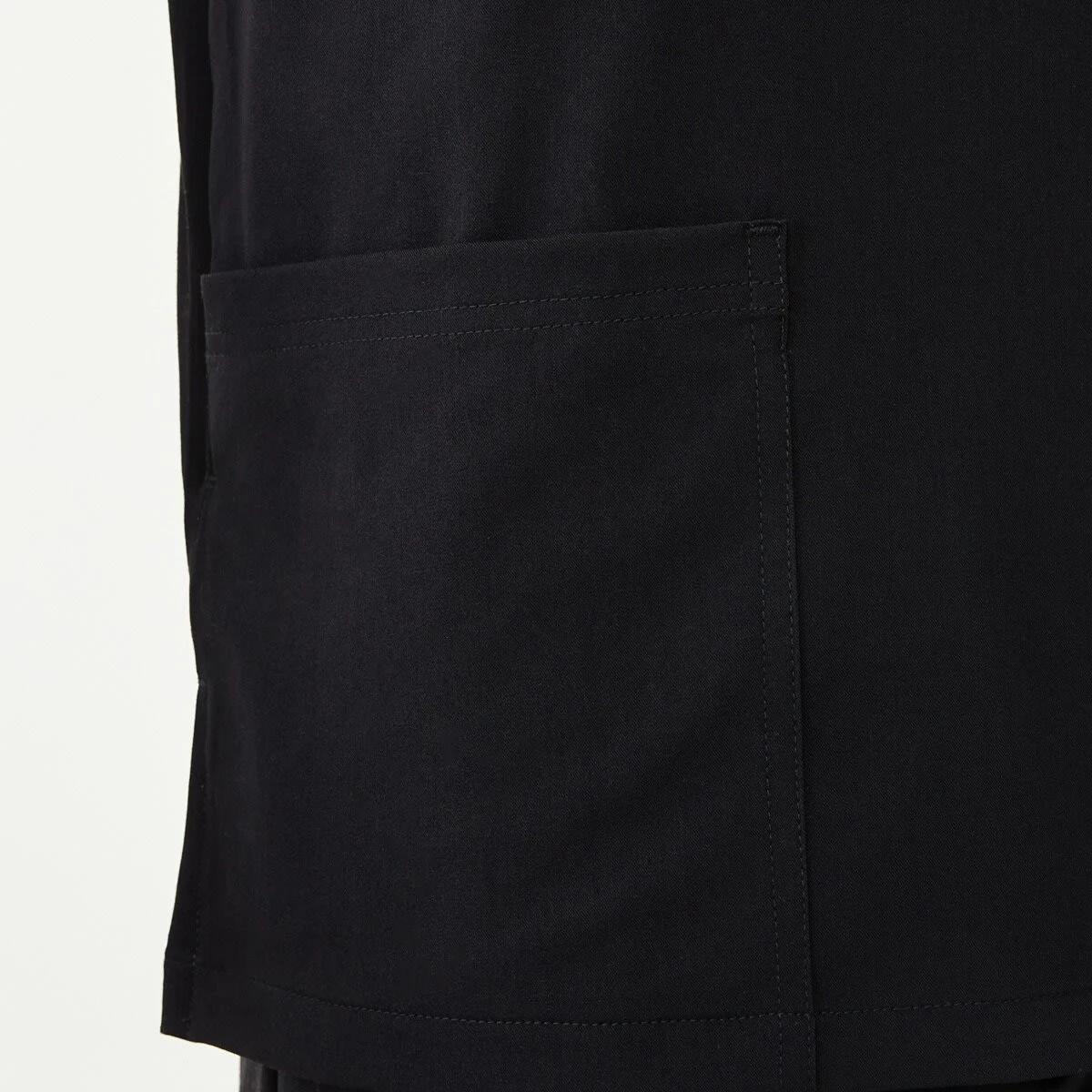 6 Work Short Sleeve Scrub Top BLACK, 6 of 8