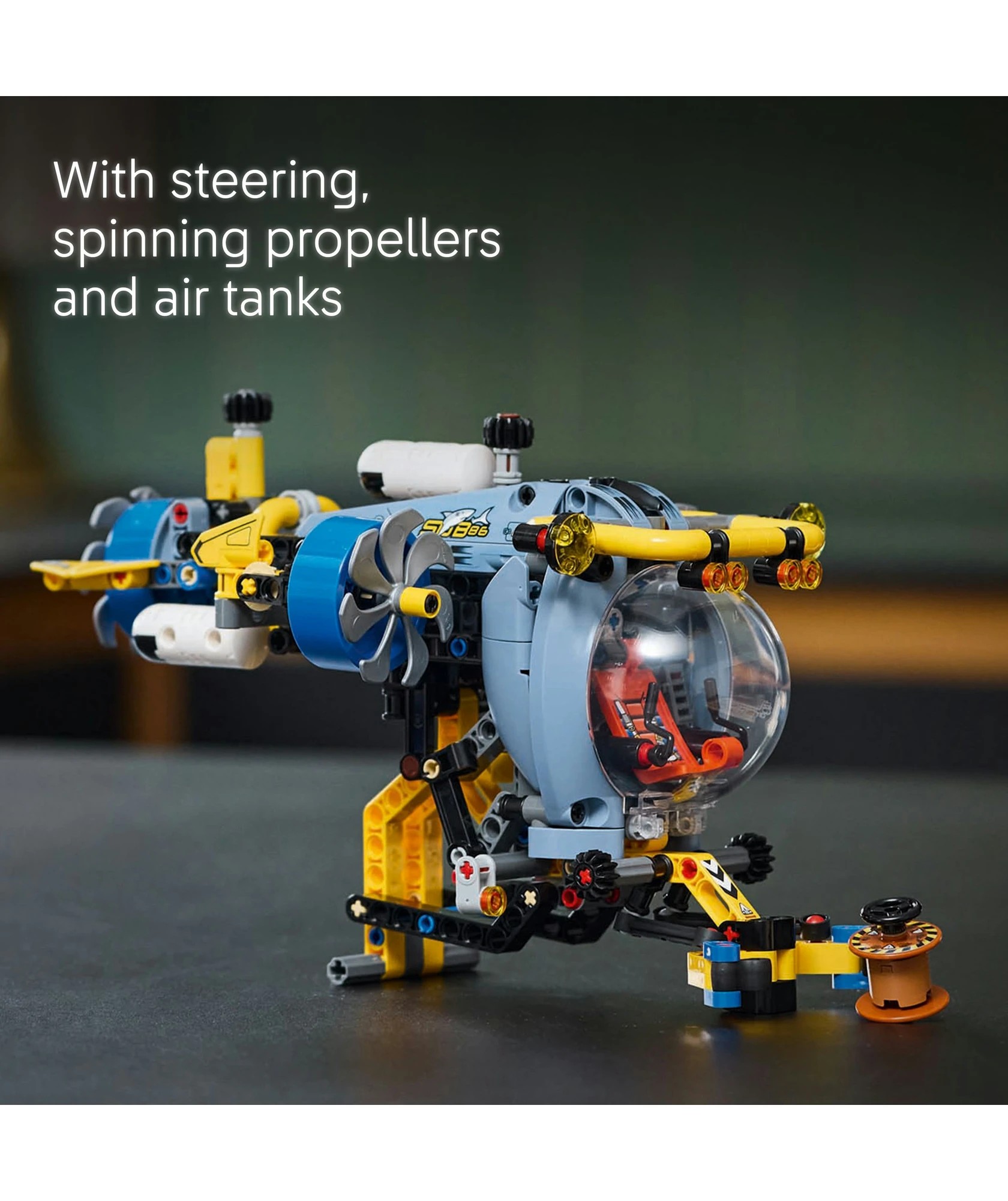 3 Lego® Technic Deep-sea Research Submarine 42201
 - Multi, 3 of 10