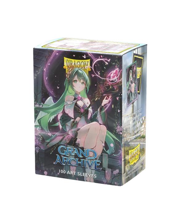 Dragon Shield Grand Archive Ariel, Archangel of Natura Matte Dual Art Sleeves 100 Pack