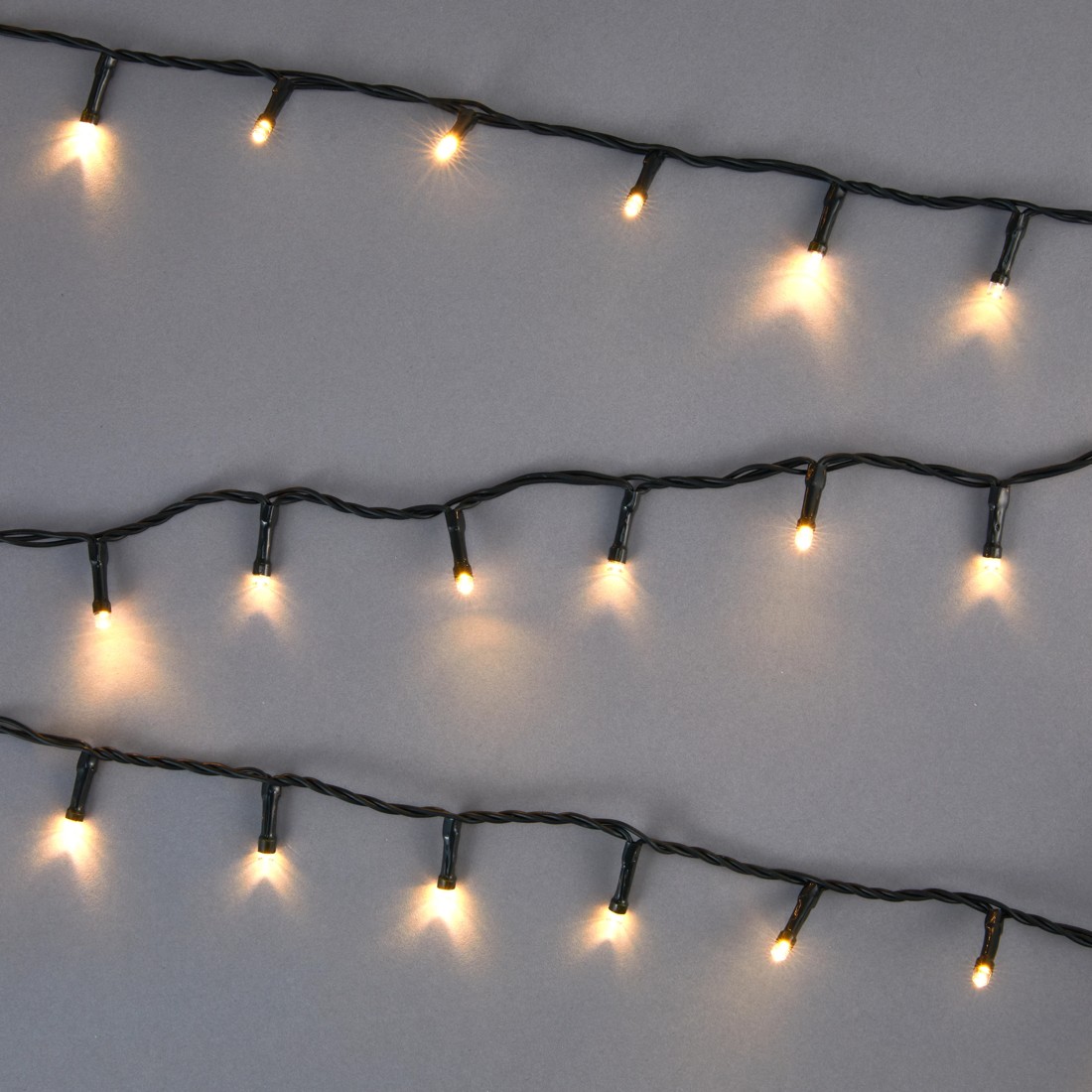 1 Low Voltage 600 LED Multifunction Warm White String Lights, 1 of 7