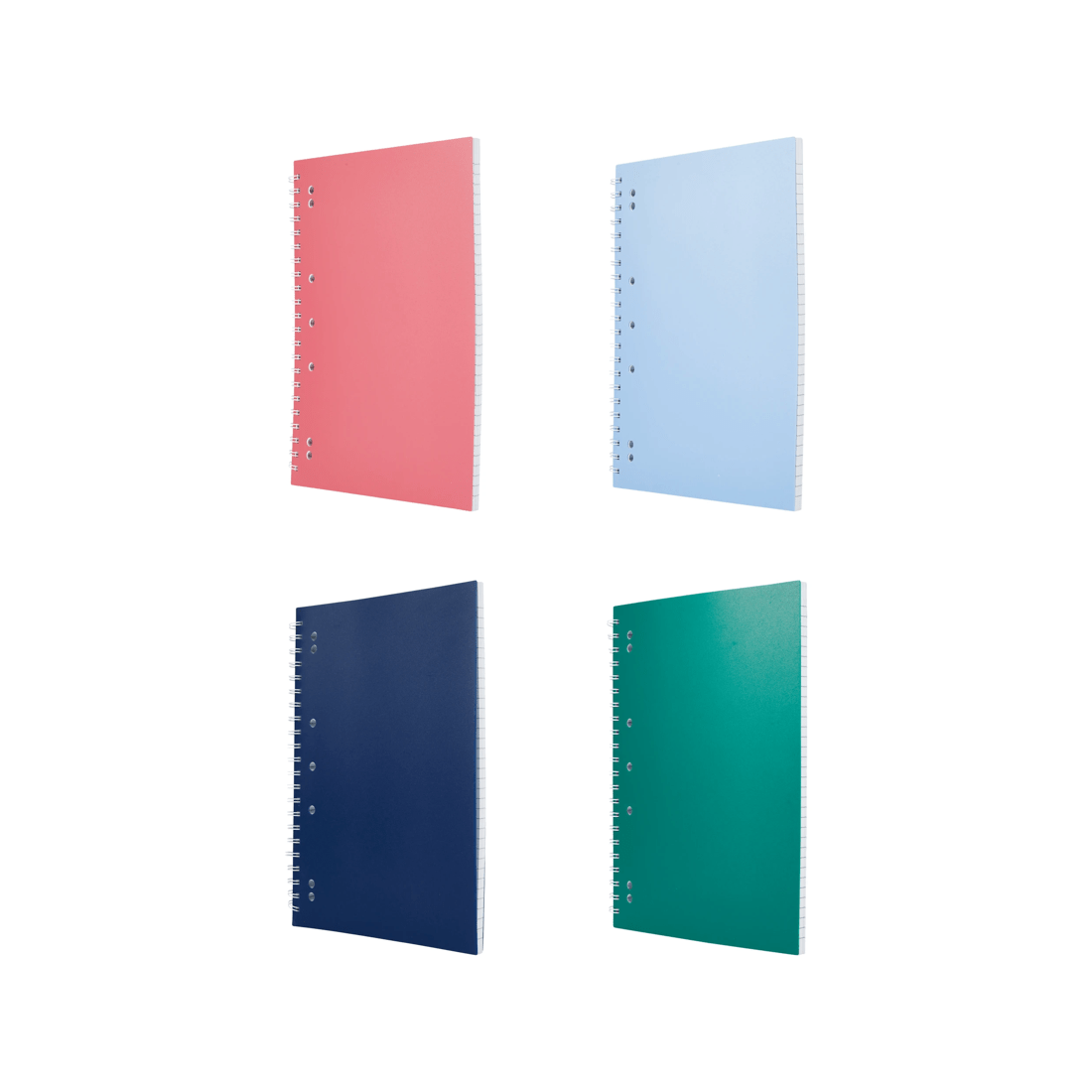 3 A4 Spiral Notebook - Assorted, 3 of 4