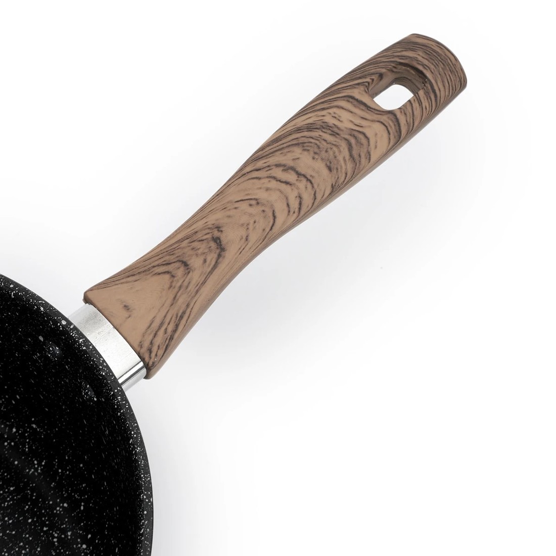 5 20cm Wood Look Saucepan, 5 of 7