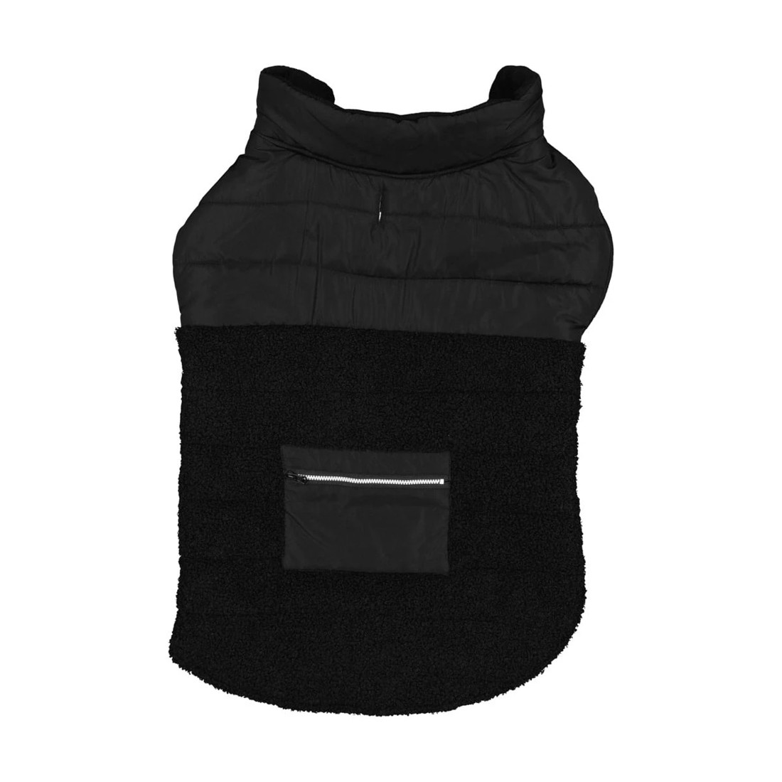 5 Pet Puffer Vest - Extra Extra Large, Black, 5 of 10