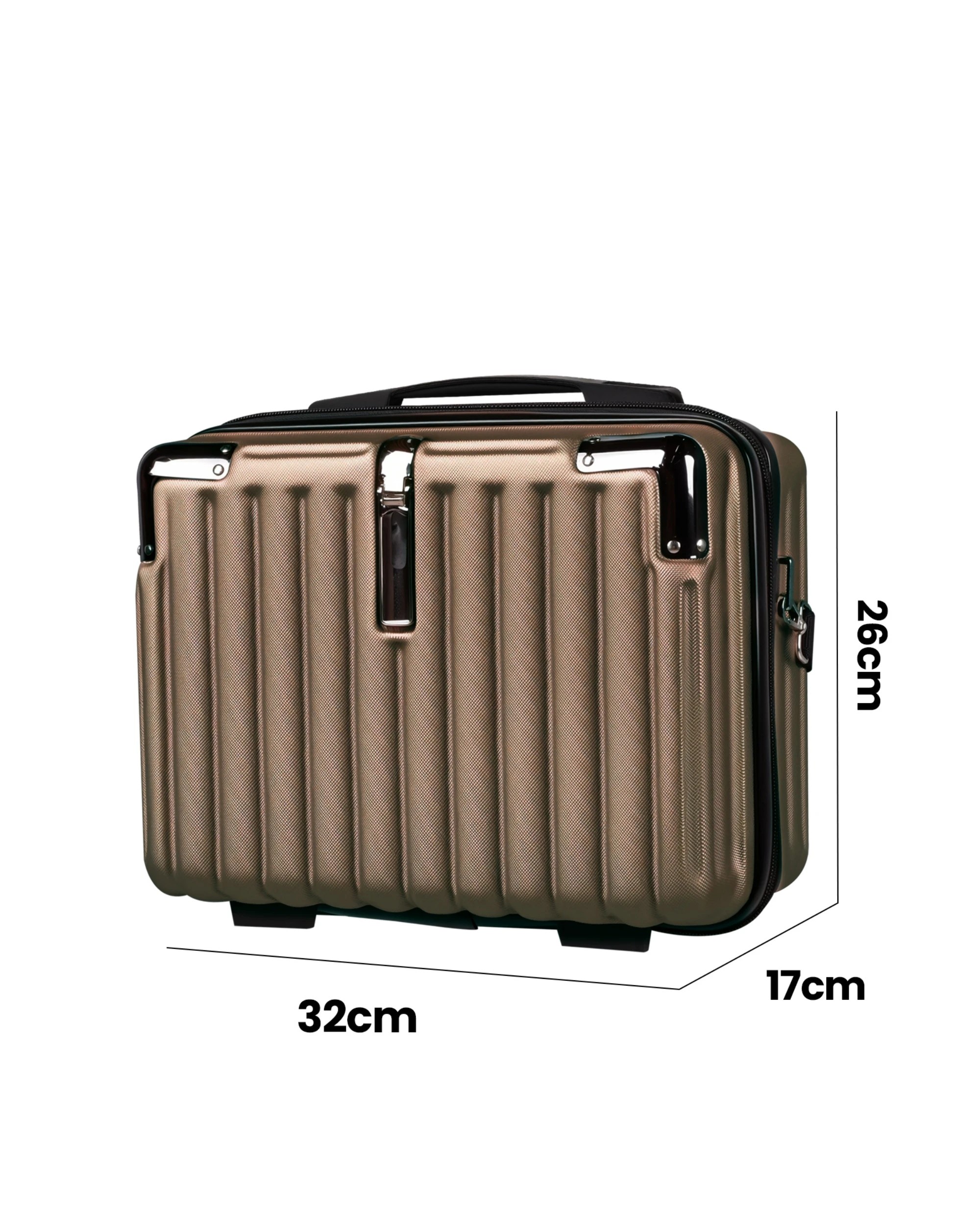 10 Advwin 2 Pcs Luggage Set with Cup Holder - Brown, 10 of 10