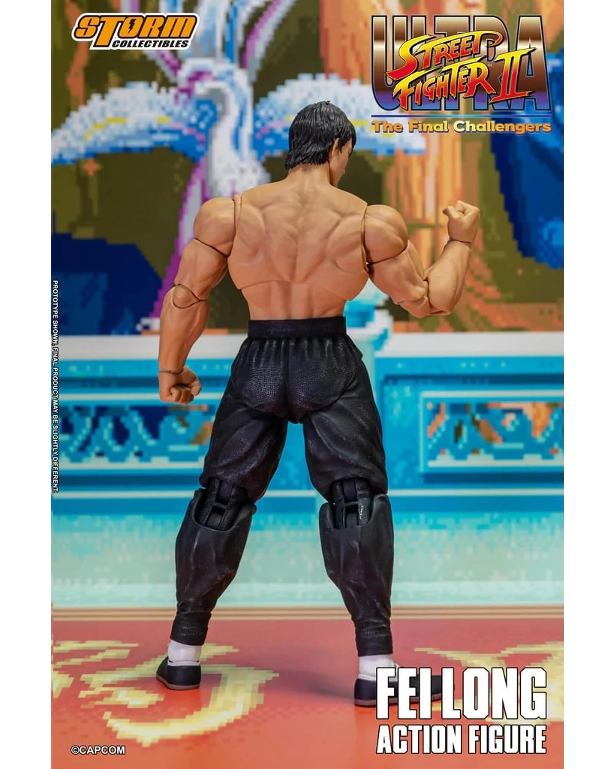 4 Ultra Street Fighter II The New Challengers Fei Long Action Figure, 4 of 10