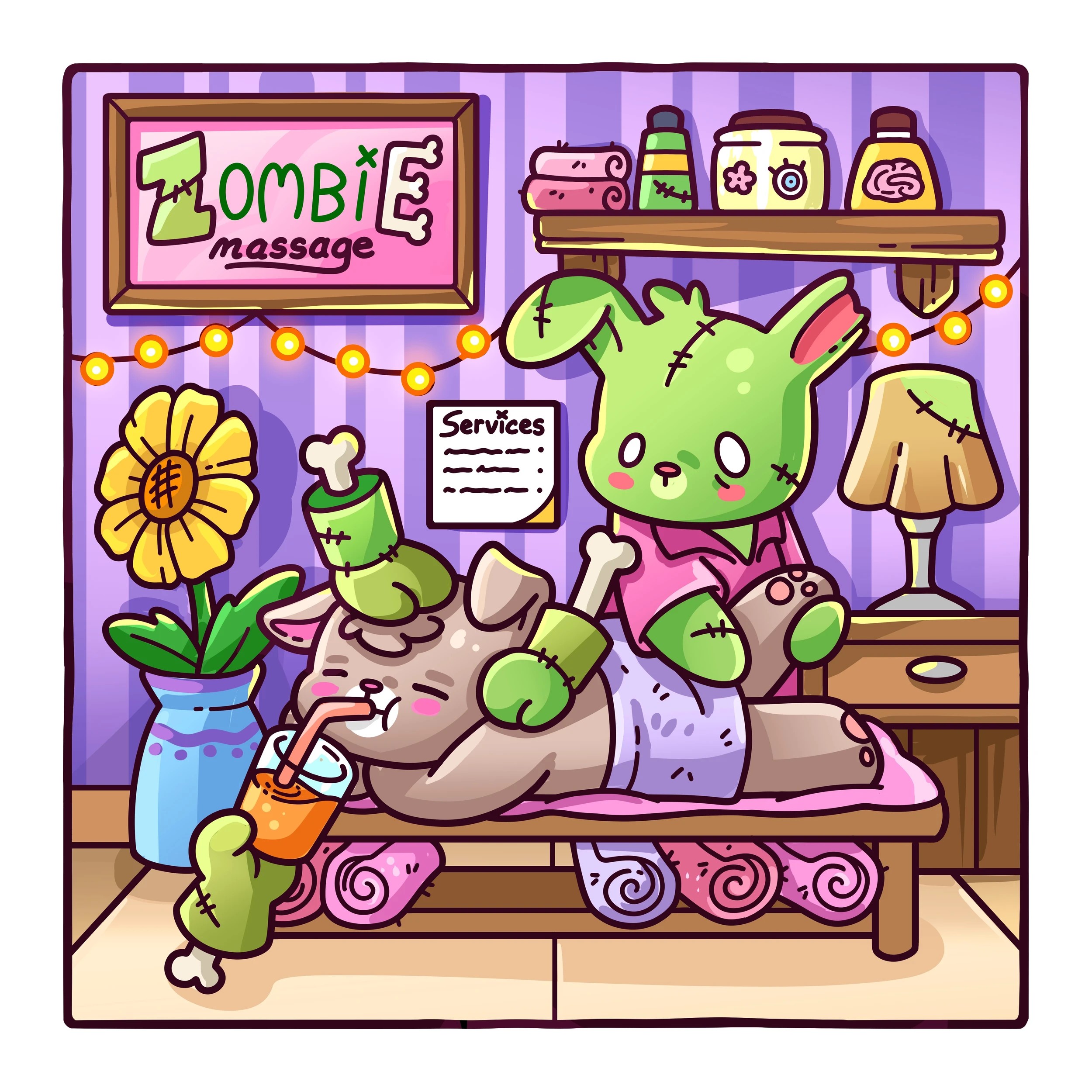 4 Spooky Life Cozy Colouring Book by Jade Summer - Book, 4 of 5