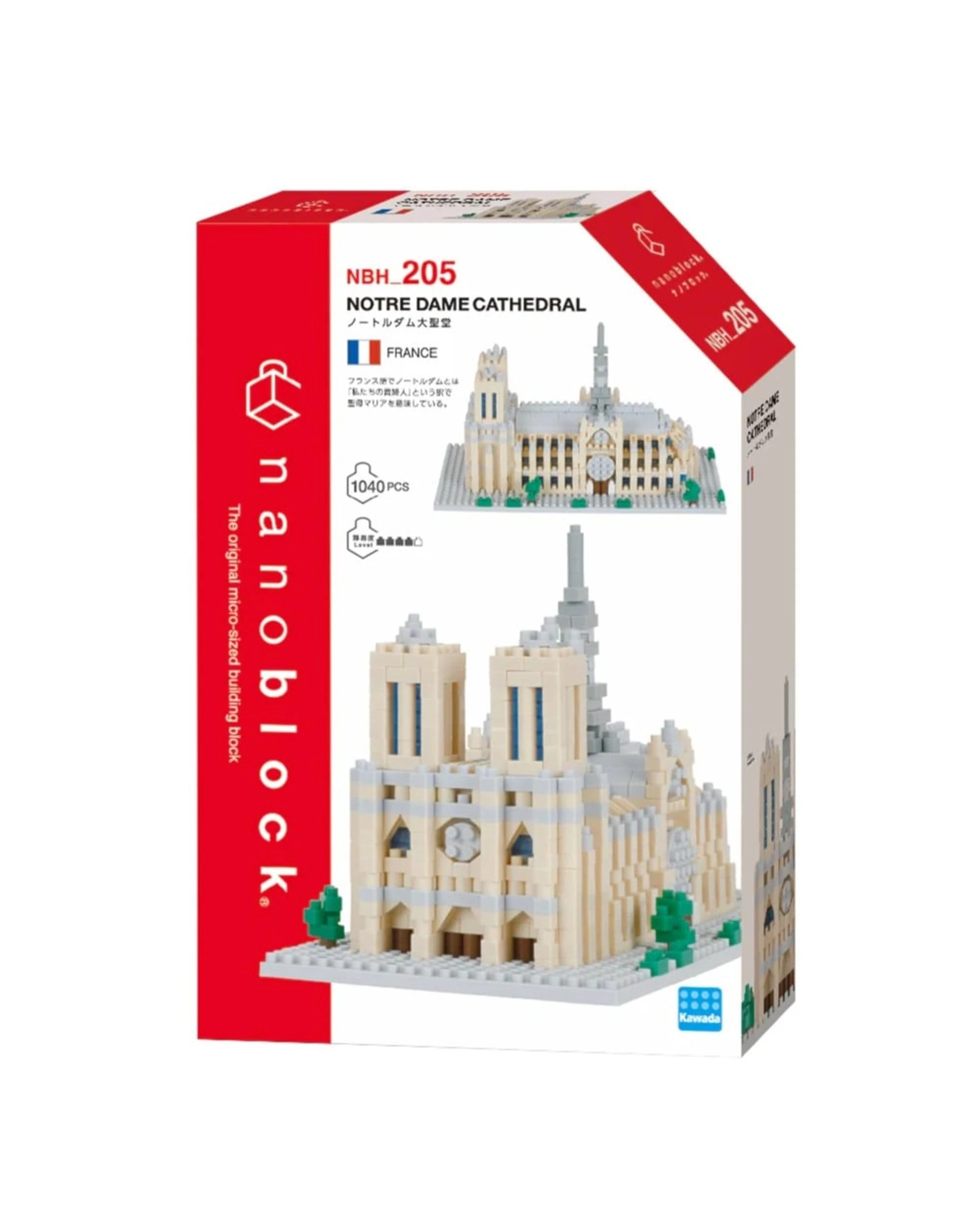 4 Nanoblock Notre Dame Cathedral, 4 of 4