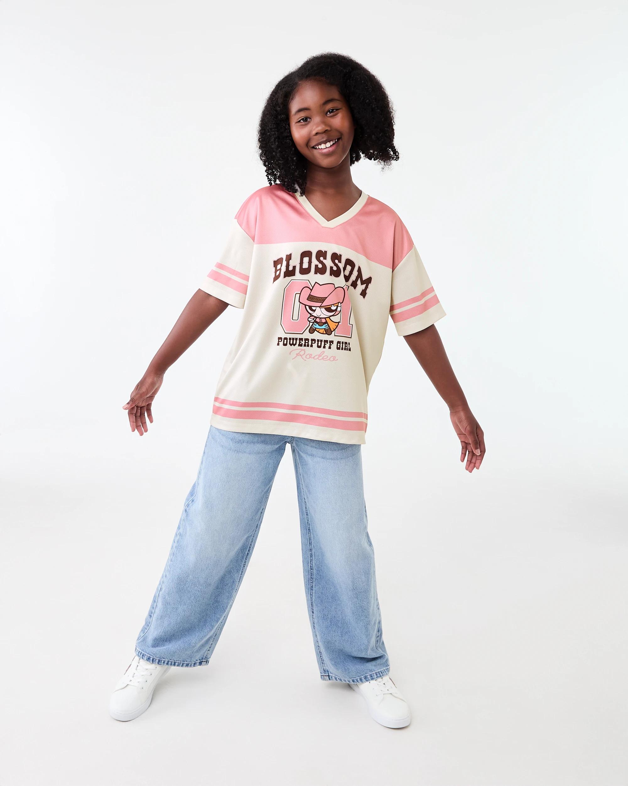 7 Power Puff Girls License V-Neck Mesh T-shirt Powerpuff, 7 of 7