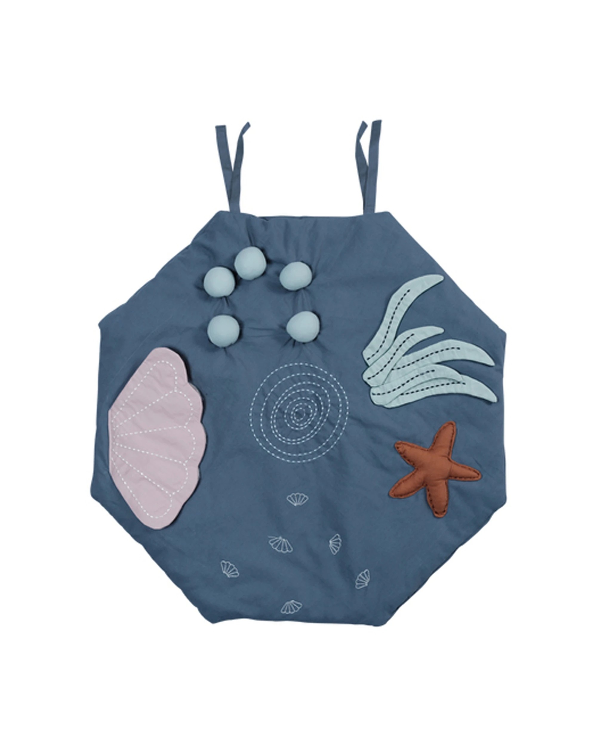 1 Fabelab Cotton Activity Blanket Baby And Infant 50cm Underwater Theme - Pattern, 1 of 2