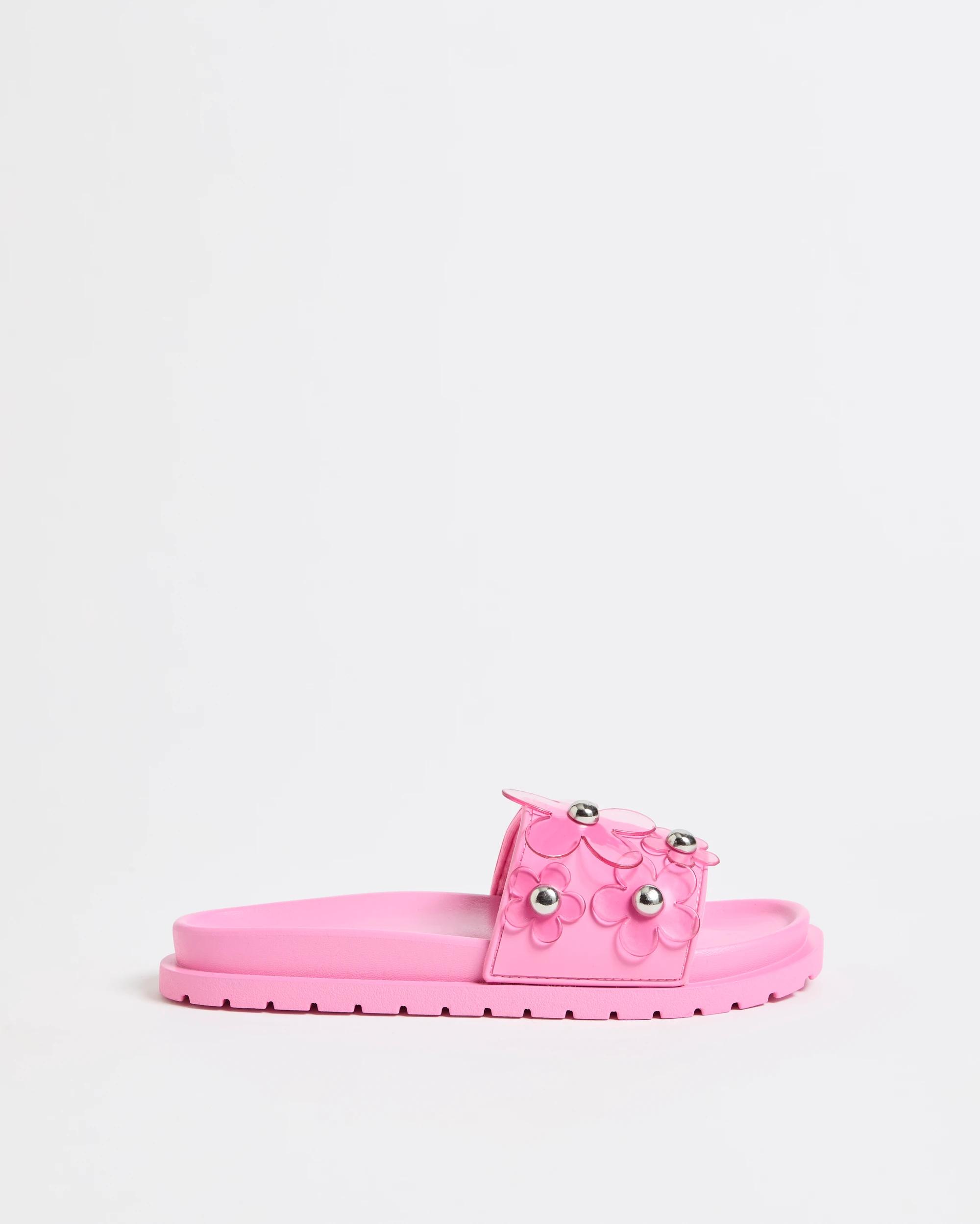 1 Target Youth Flower Slides PINK, 1 of 3