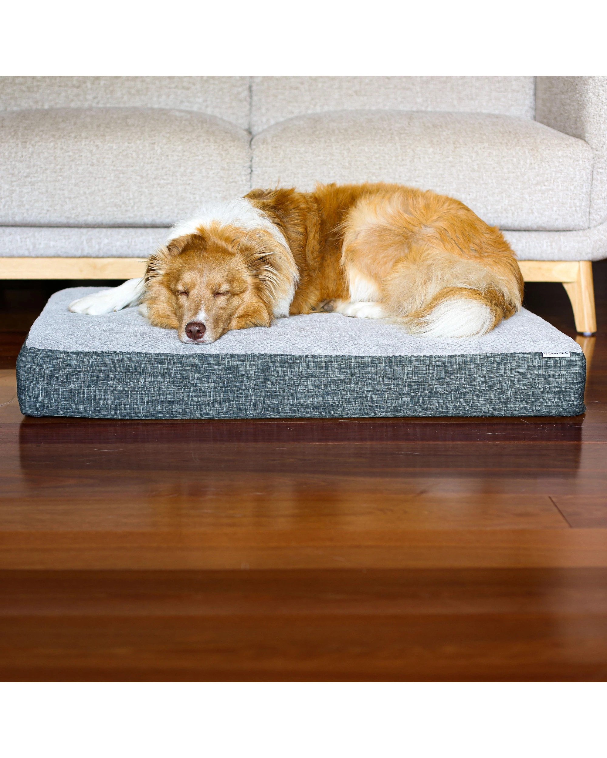 9 Charlie's Universal Dog Orthopedic Foam Crate Mattress Bed Small - Grey, 9 of 10