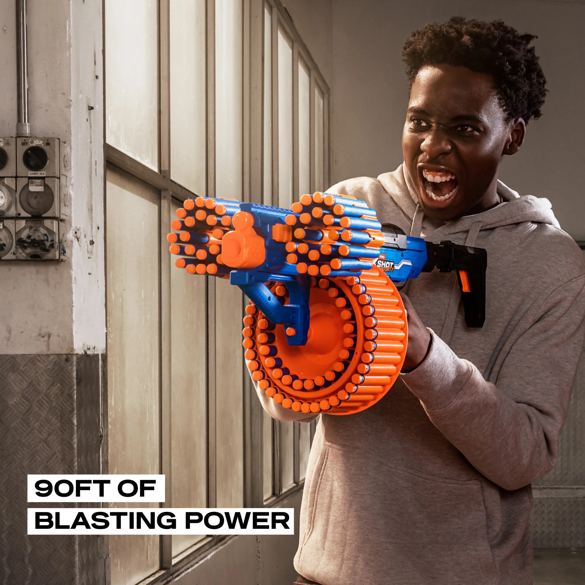 4 ZURU X-Shot Insanity Blitz Hammer Blaster, 4 of 8