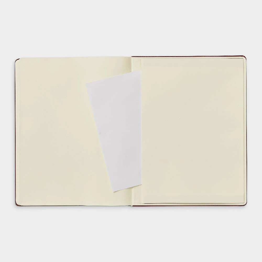 3 J.Burrows Large Journal Ruled 240 Page Dark Red, 3 of 4