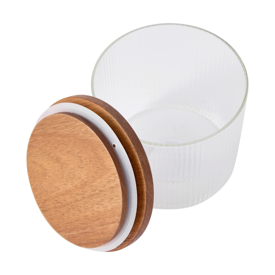 3 Small Linear Glass Canister, 3 of 6