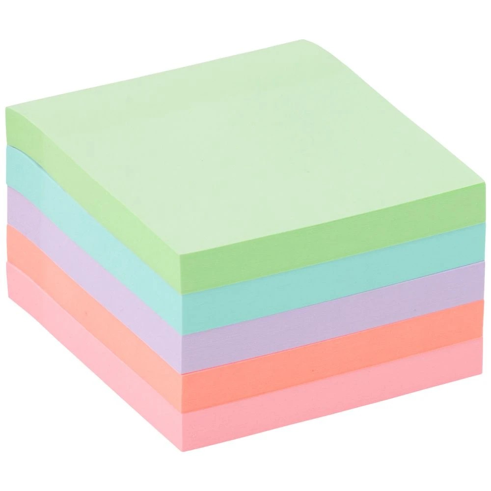 2 J.Burrows Ultra Stick-it Notes 76x76mm Sunset 5 Pack, 2 of 4